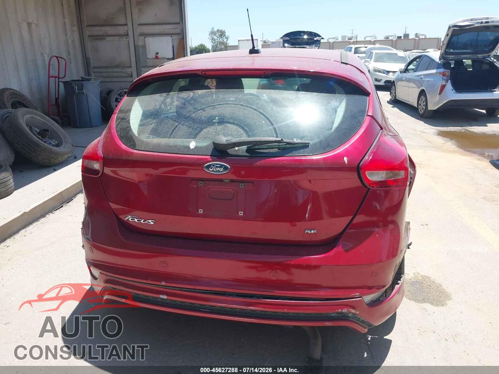 FORD FOCUS 2016 - 1FADP3K22GL238704