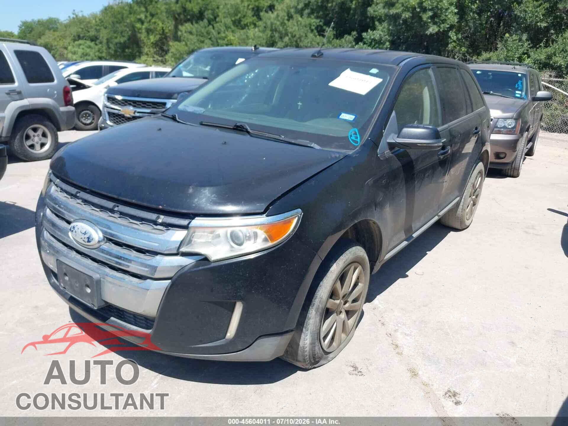 FORD EDGE 2012 - 2FMDK3KC0CBA05833