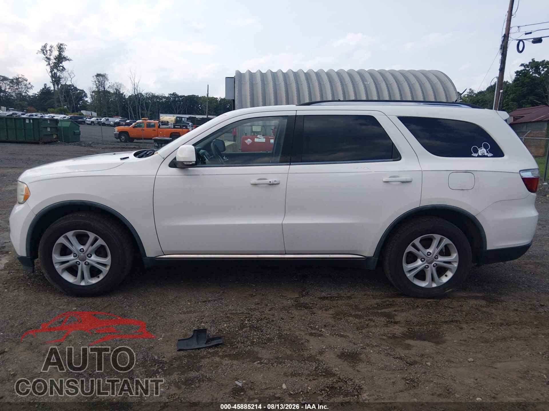 DODGE DURANGO 2012 - 1C4RDJDG4CC121299