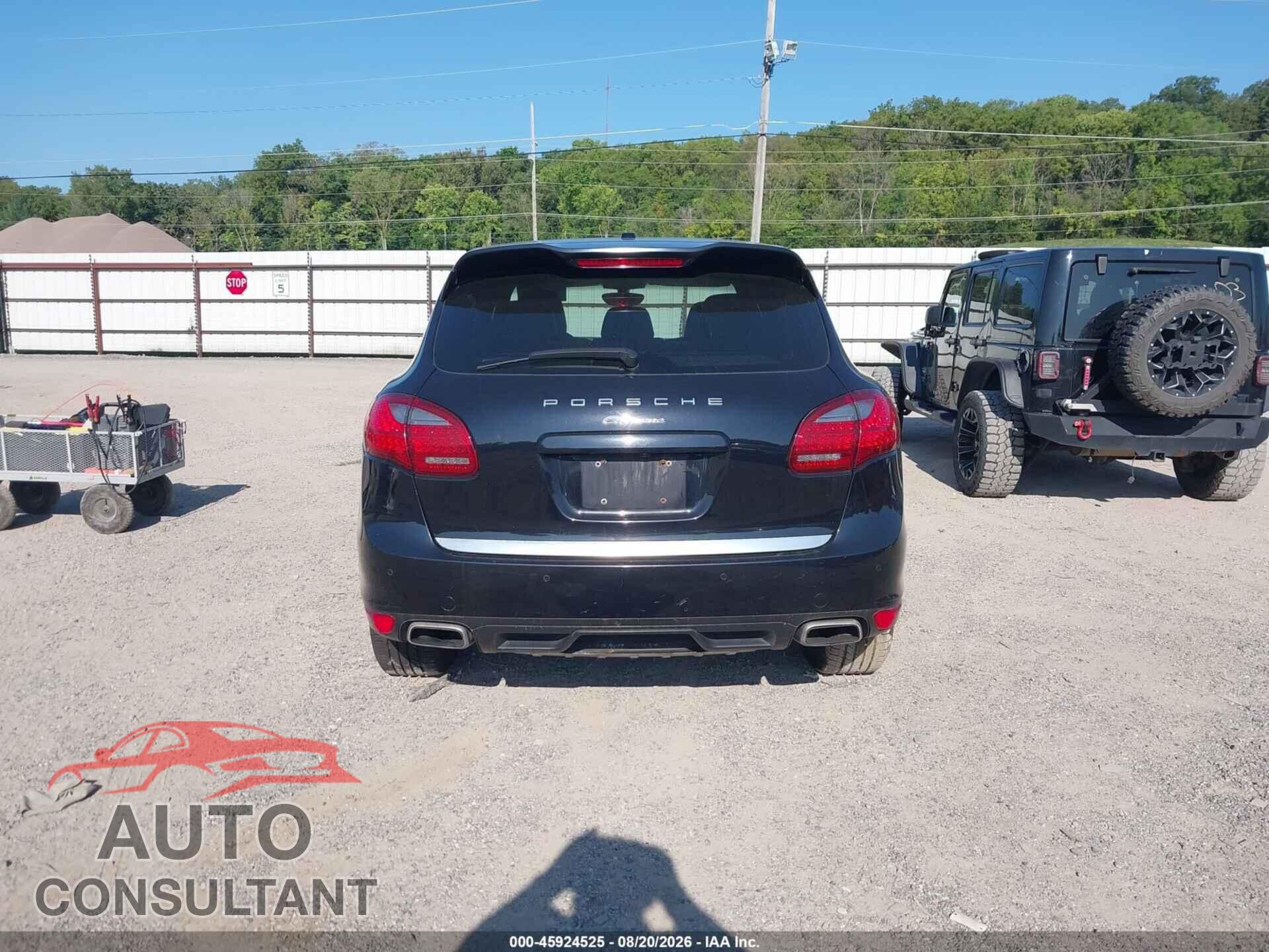 PORSCHE CAYENNE 2012 - WP1AA2A21CLA12382