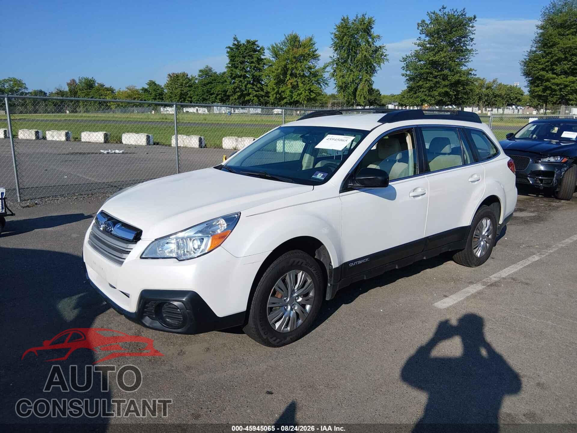 SUBARU OUTBACK 2013 - 4S4BRBAC7D3296802
