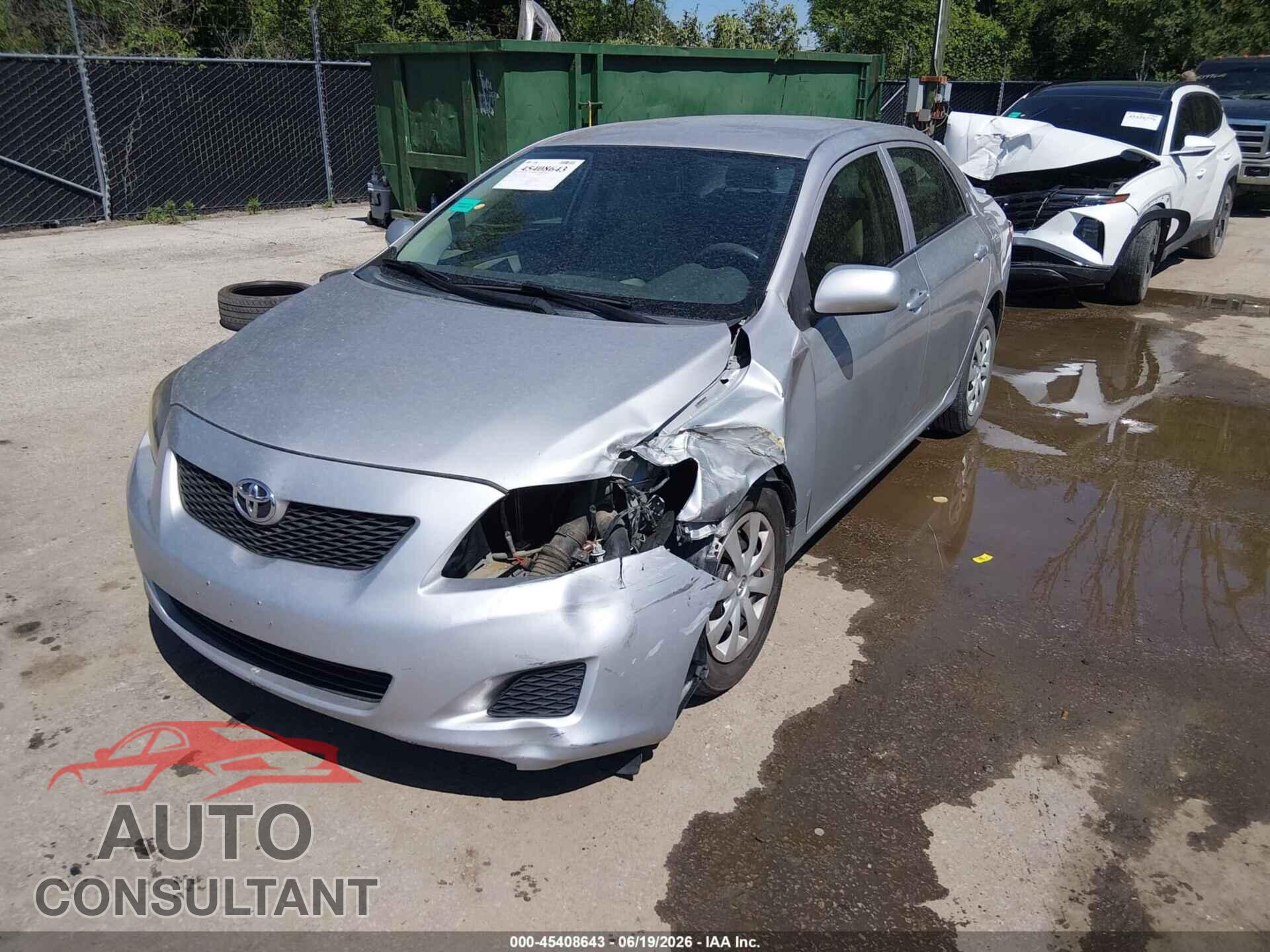 TOYOTA COROLLA 2010 - 2T1BU4EE1AC471848