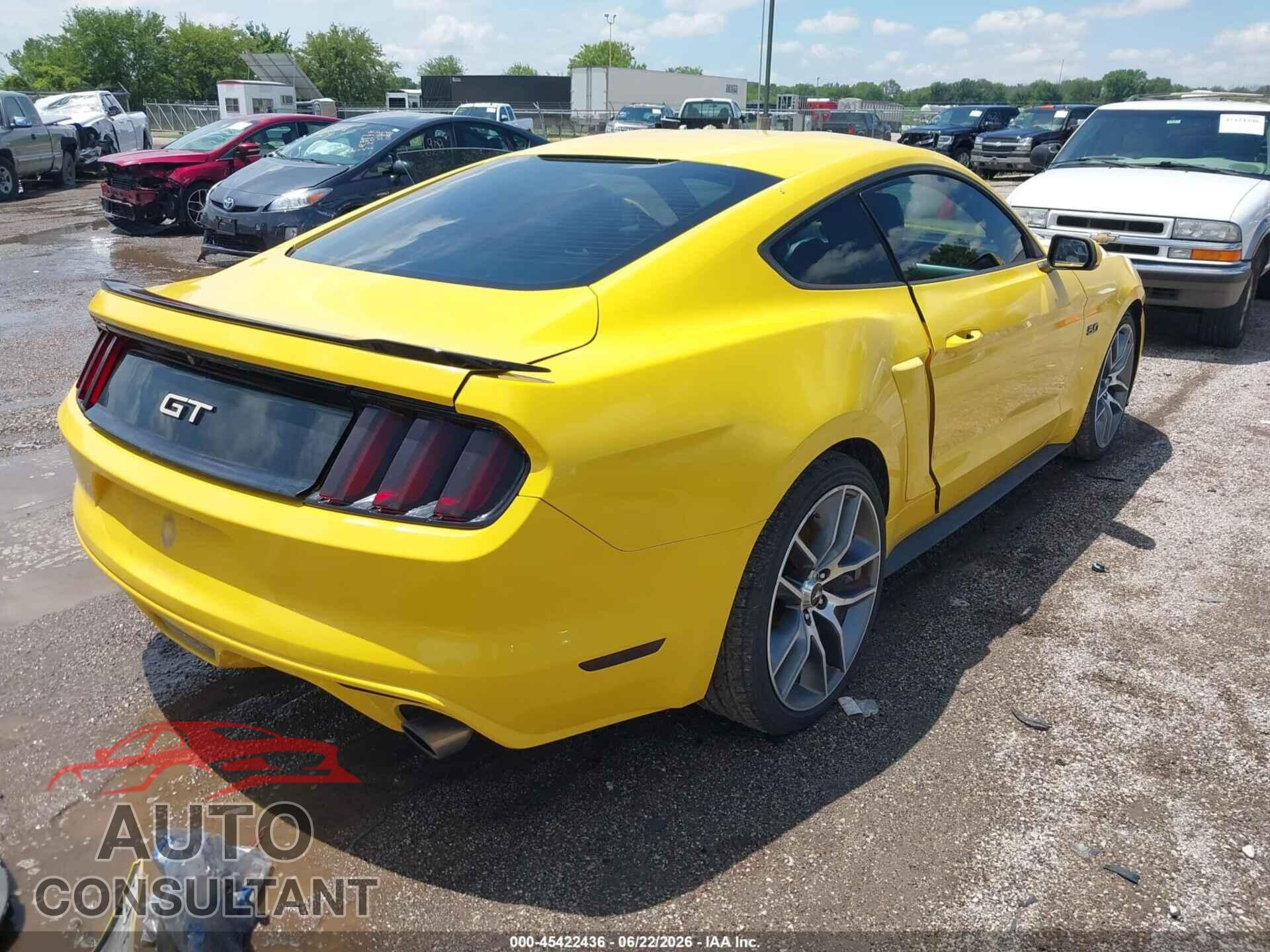 FORD MUSTANG 2016 - 1FA6P8CF7G5206407