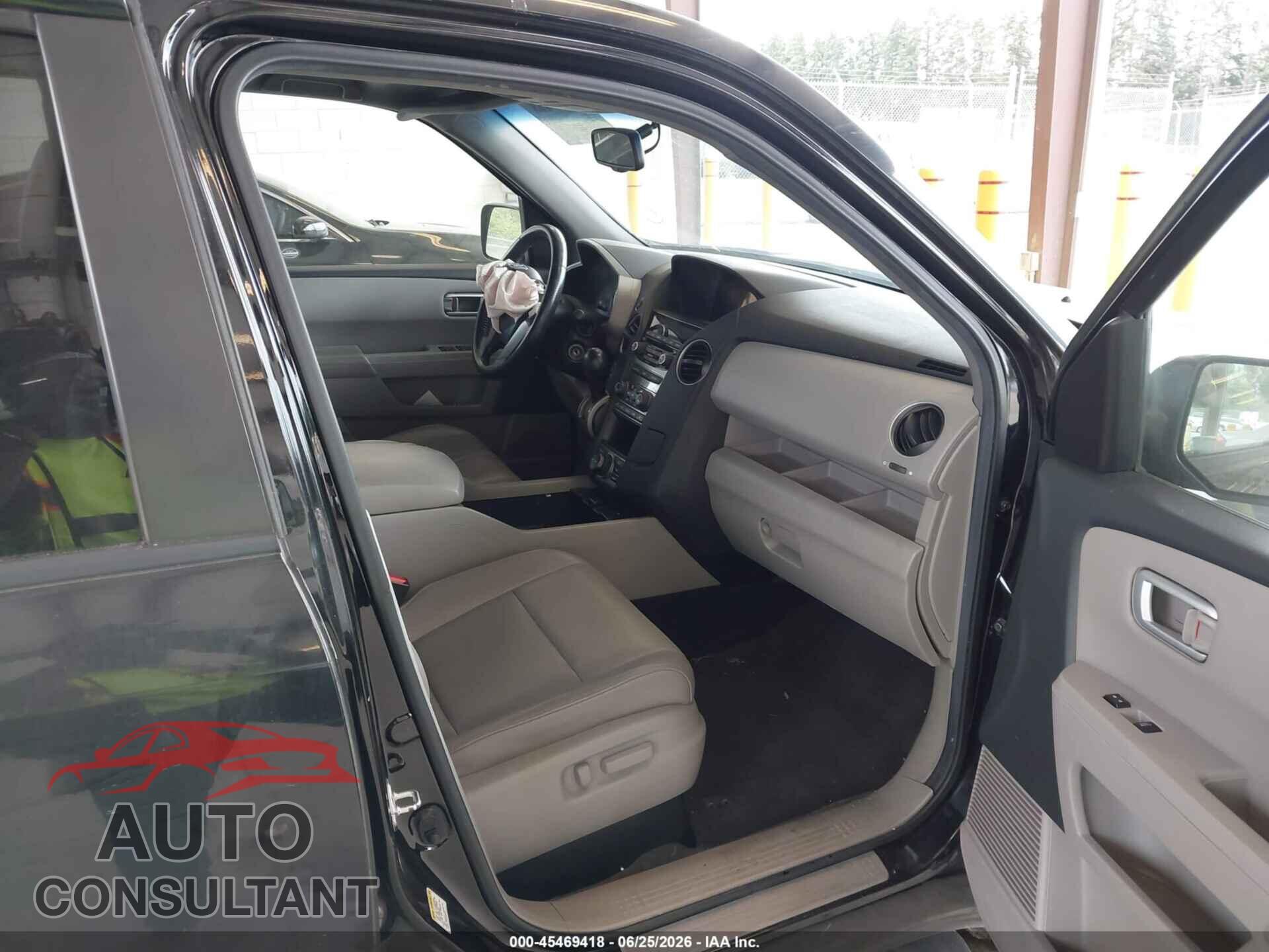HONDA PILOT 2012 - 5FNYF4H77CB075343