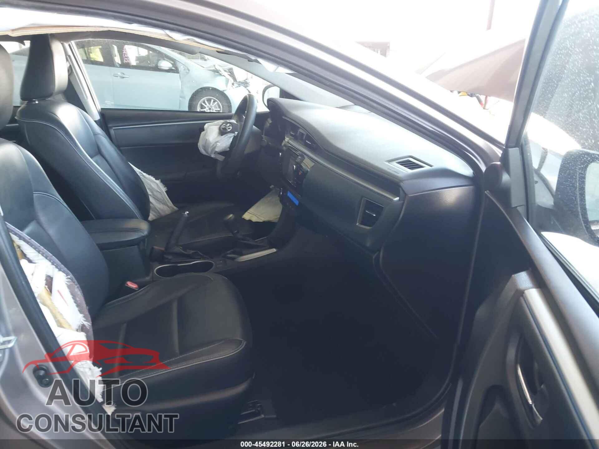 TOYOTA COROLLA 2015 - 5YFBPRHE7FP217746