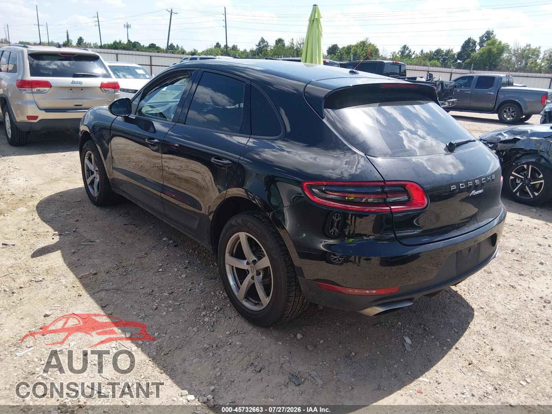 PORSCHE MACAN 2018 - WP1AA2A59JLB09191