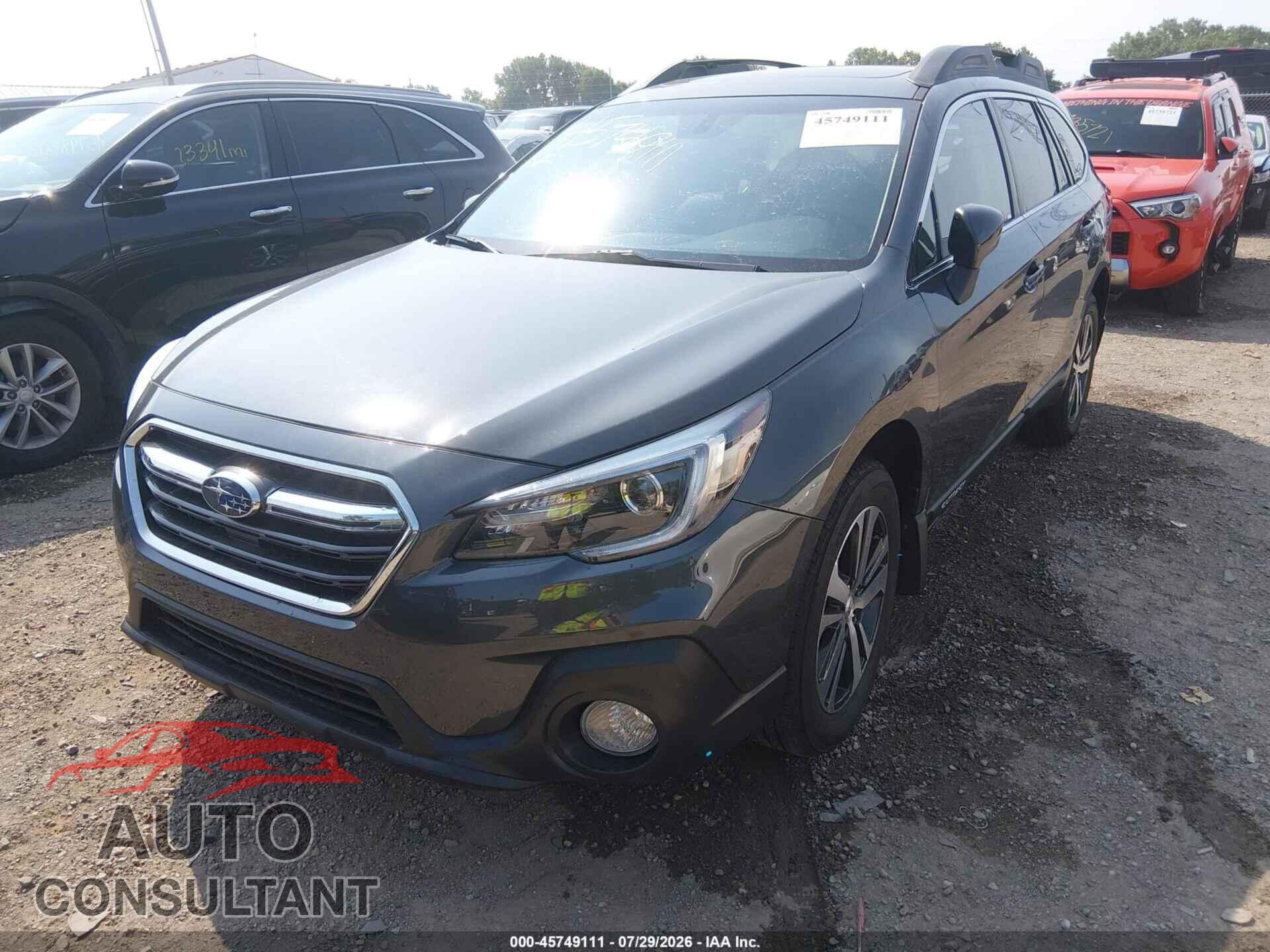 SUBARU OUTBACK 2018 - 4S4BSANC0J3372817
