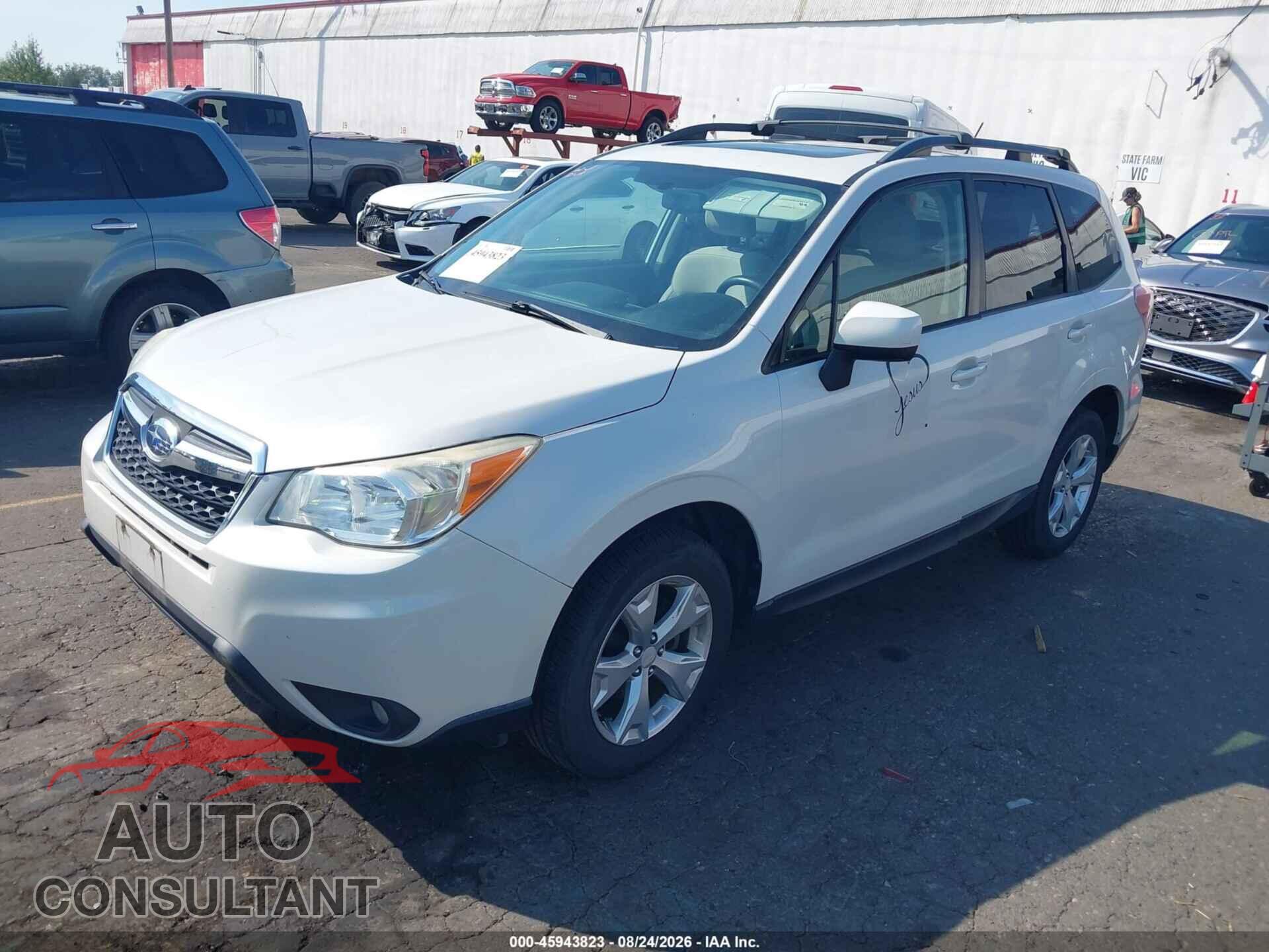 SUBARU FORESTER 2014 - JF2SJAEC9EH511120