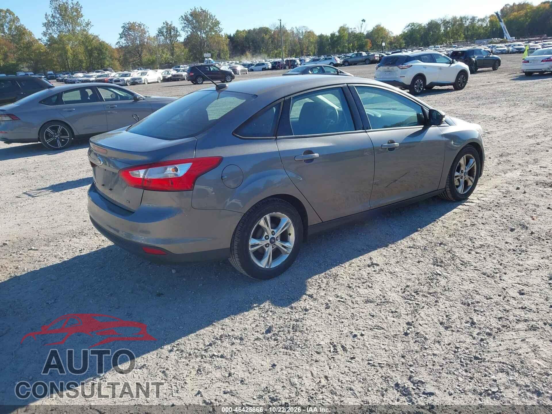 FORD FOCUS 2013 - 1FADP3F2XDL272380