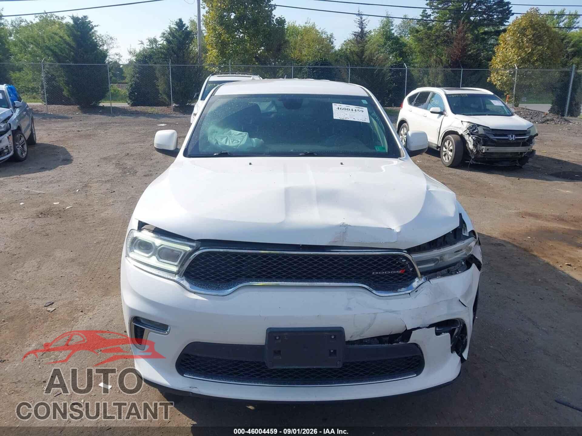 DODGE DURANGO 2021 - 1C4RDJAG0MC598740