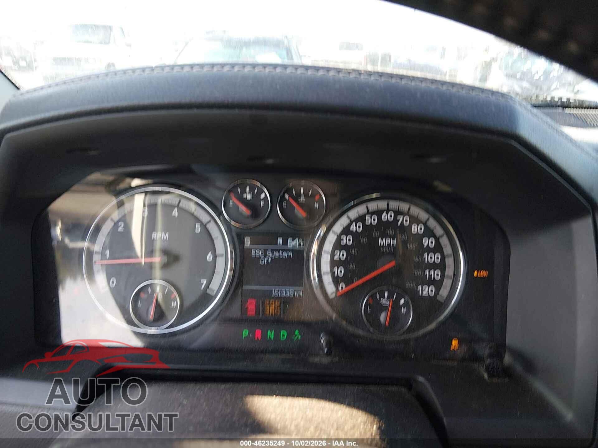 DODGE RAM 1500 2010 - 1D7RV1CT2AS177665
