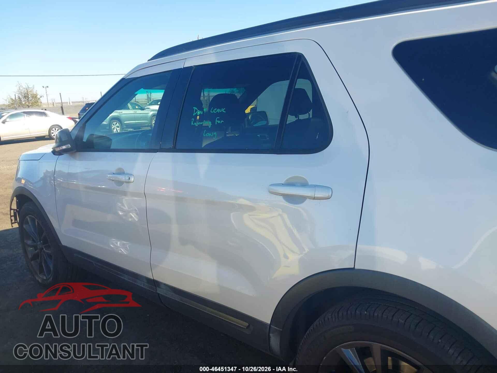 FORD EXPLORER 2017 - 1FM5K8D88HGA04018
