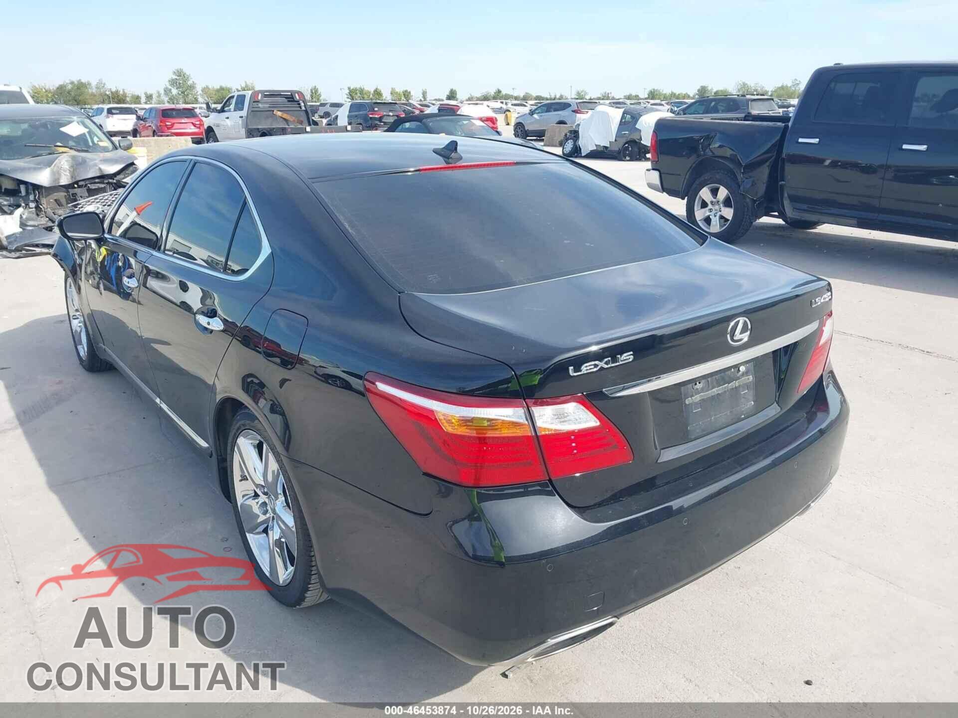 LEXUS LS 460 2010 - JTHBL5EF3A5100400
