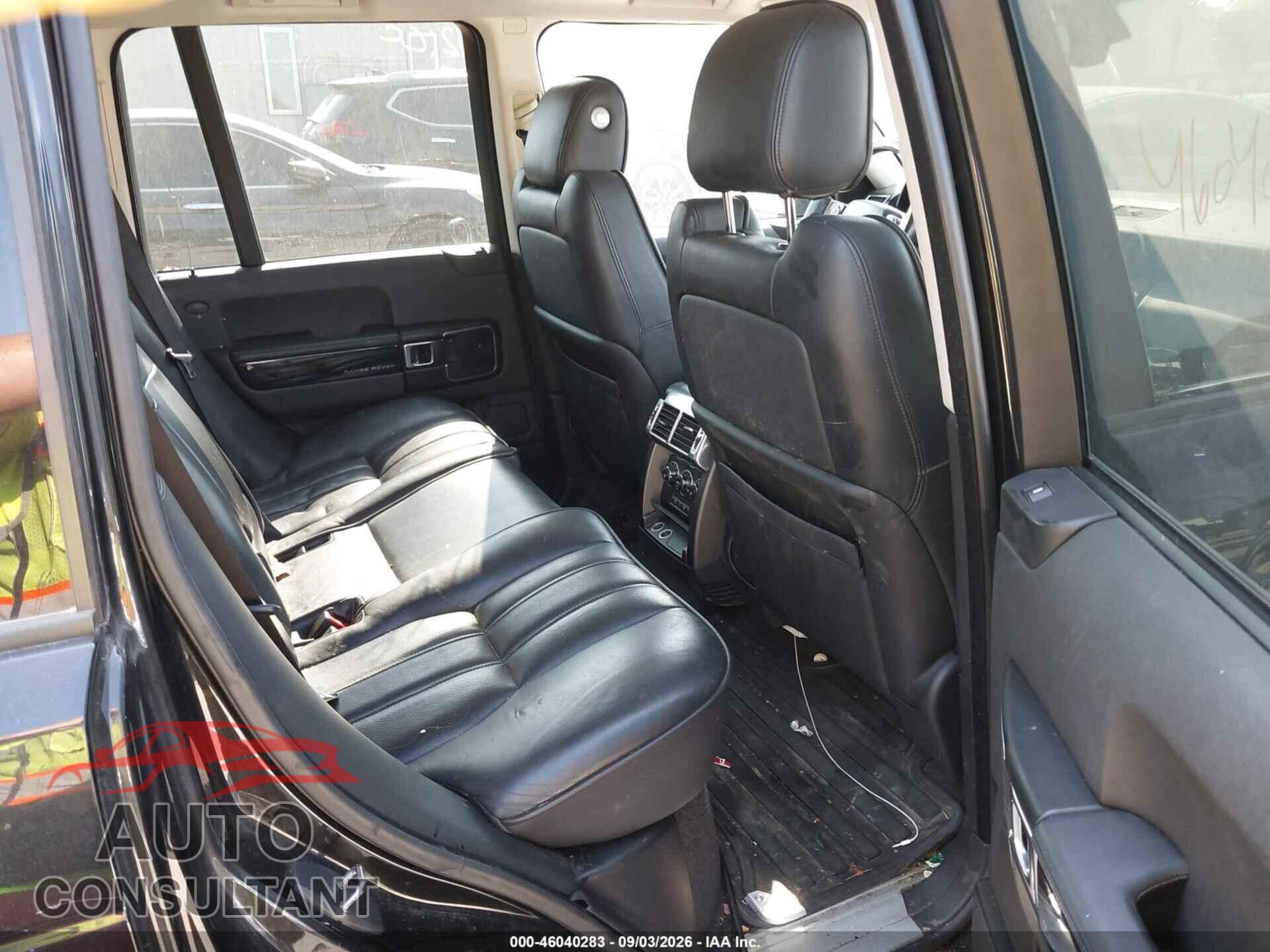 LAND ROVER RANGE ROVER 2012 - SALMF1D41CA377639