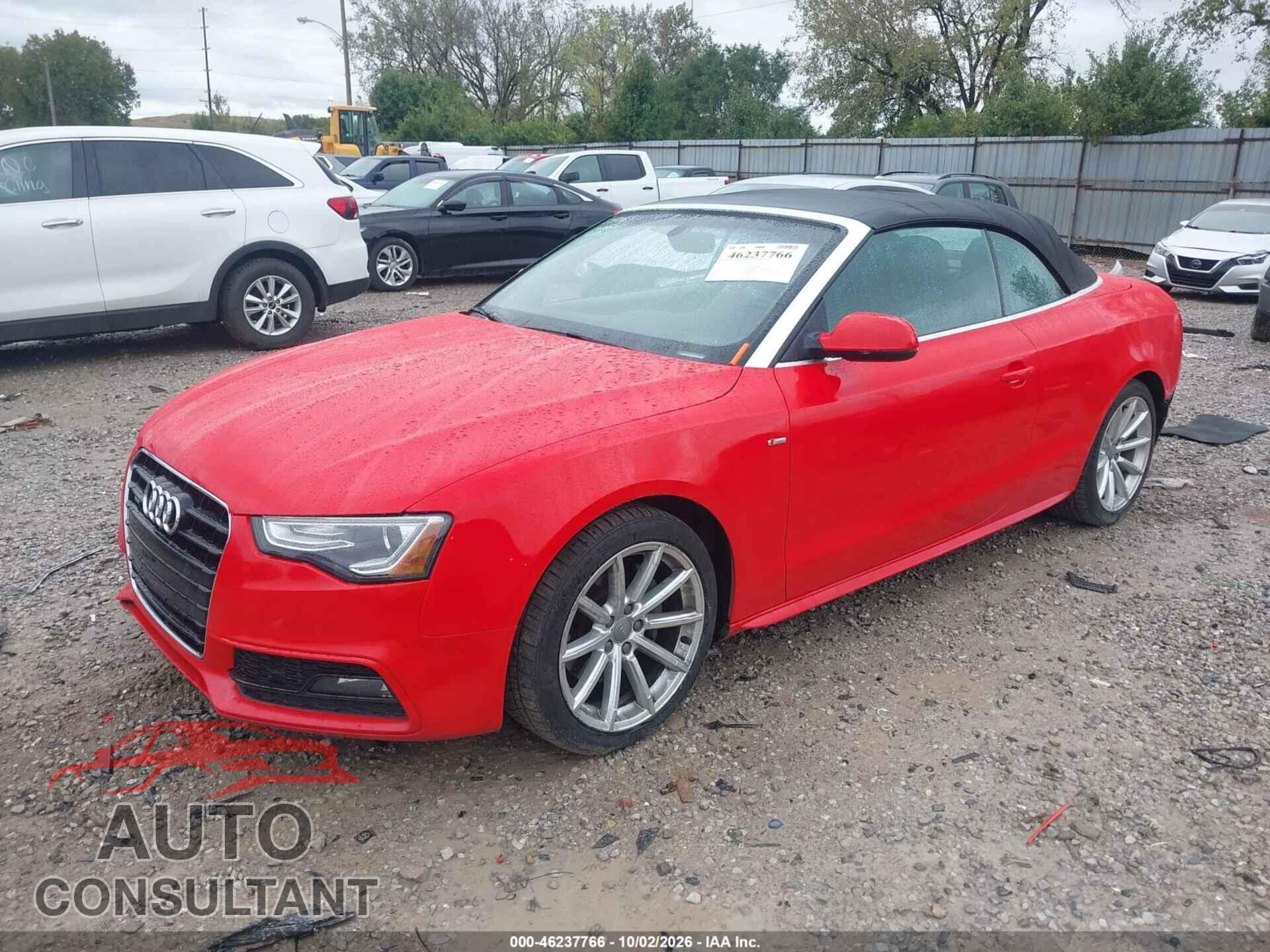 AUDI A5 2016 - WAUD2AFH3GN005248
