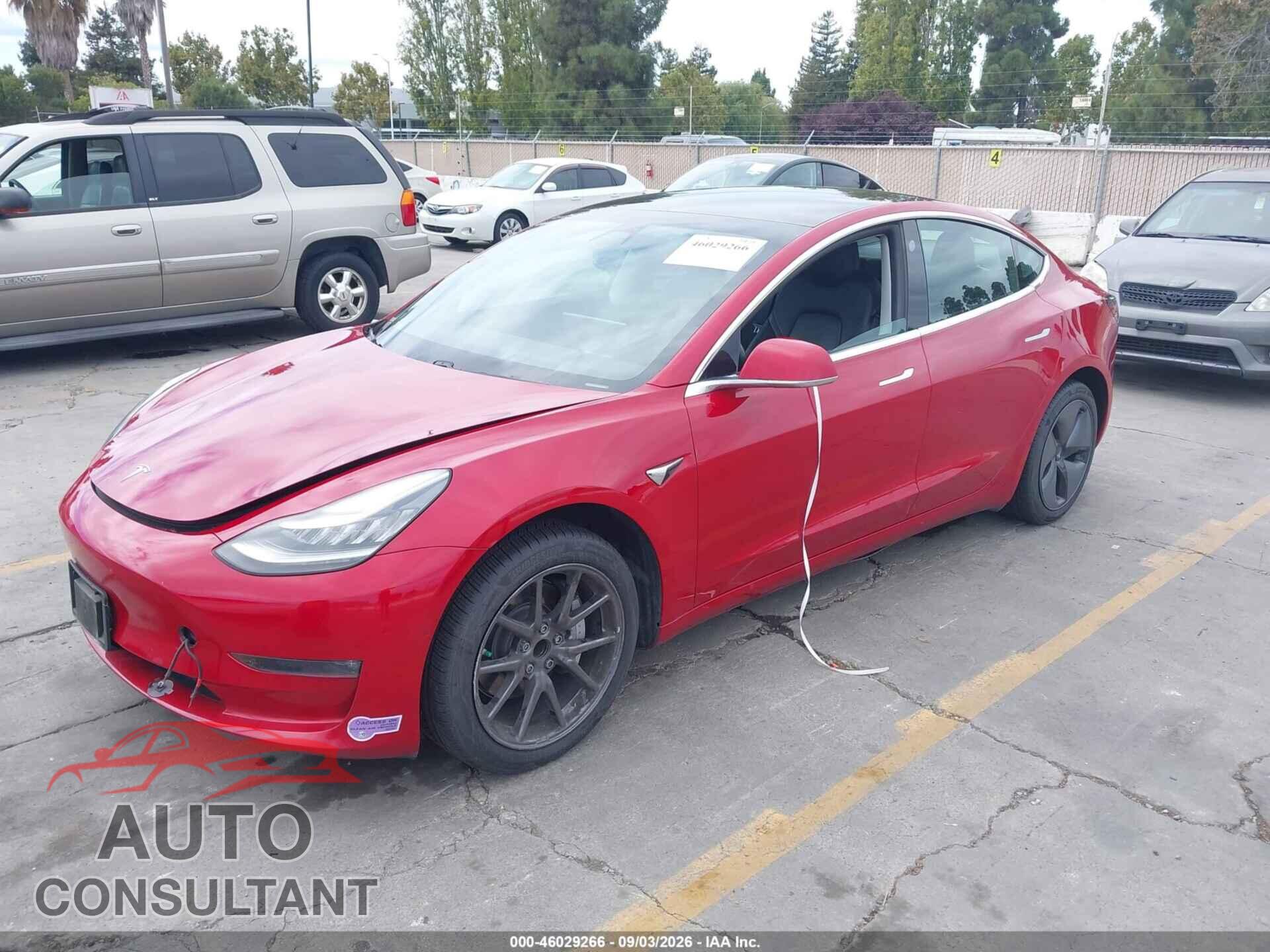 TESLA MODEL 3 2019 - 5YJ3E1EA5KF307089