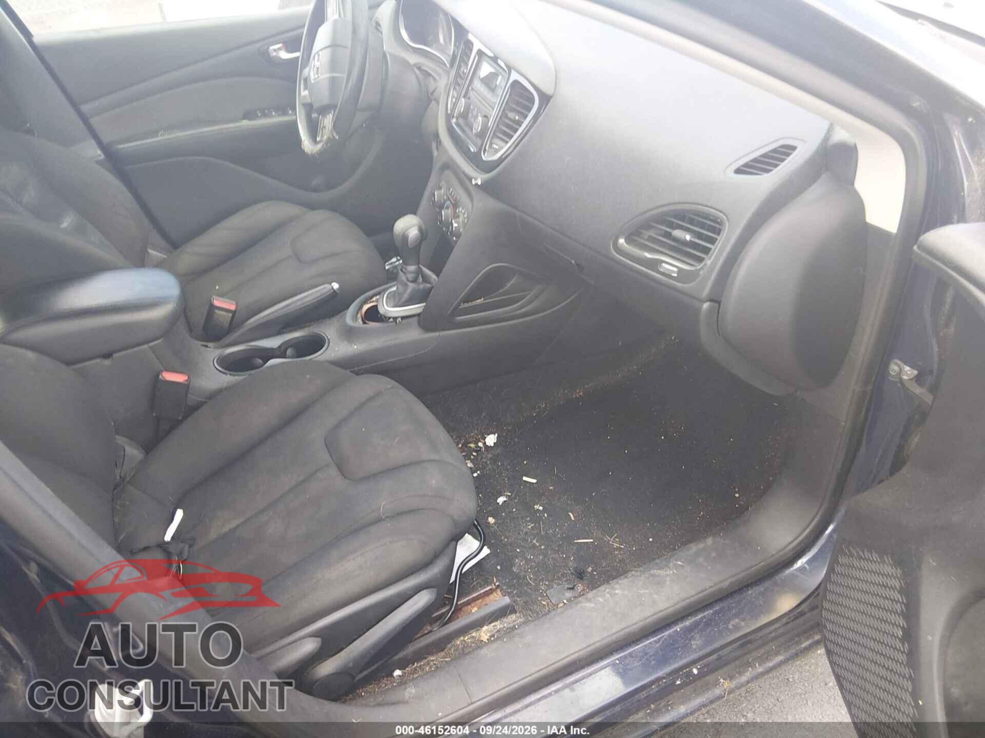 DODGE DART 2013 - 1C3CDFAH8DD318699