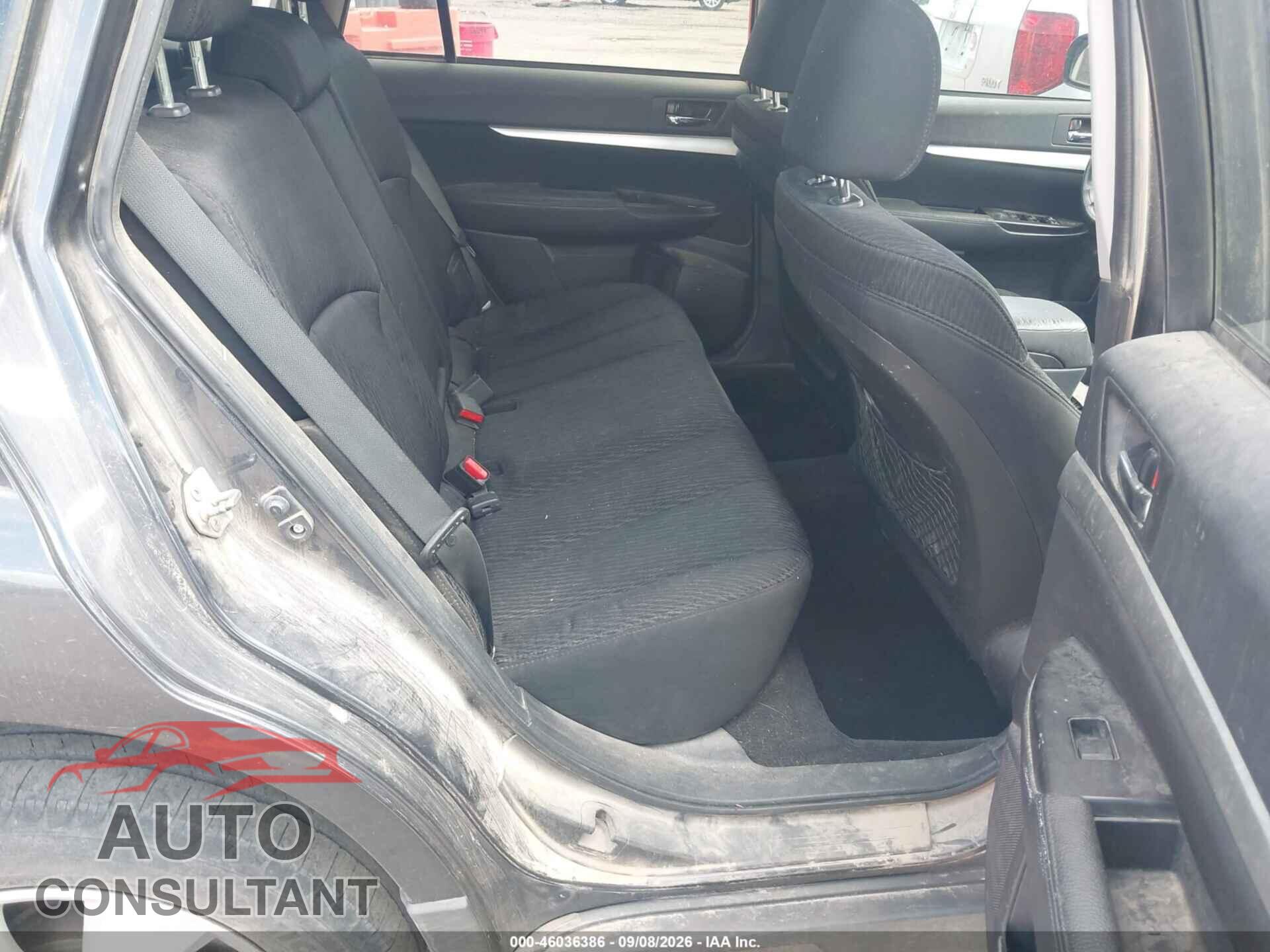 SUBARU OUTBACK 2011 - 4S4BRBFC5B3311075
