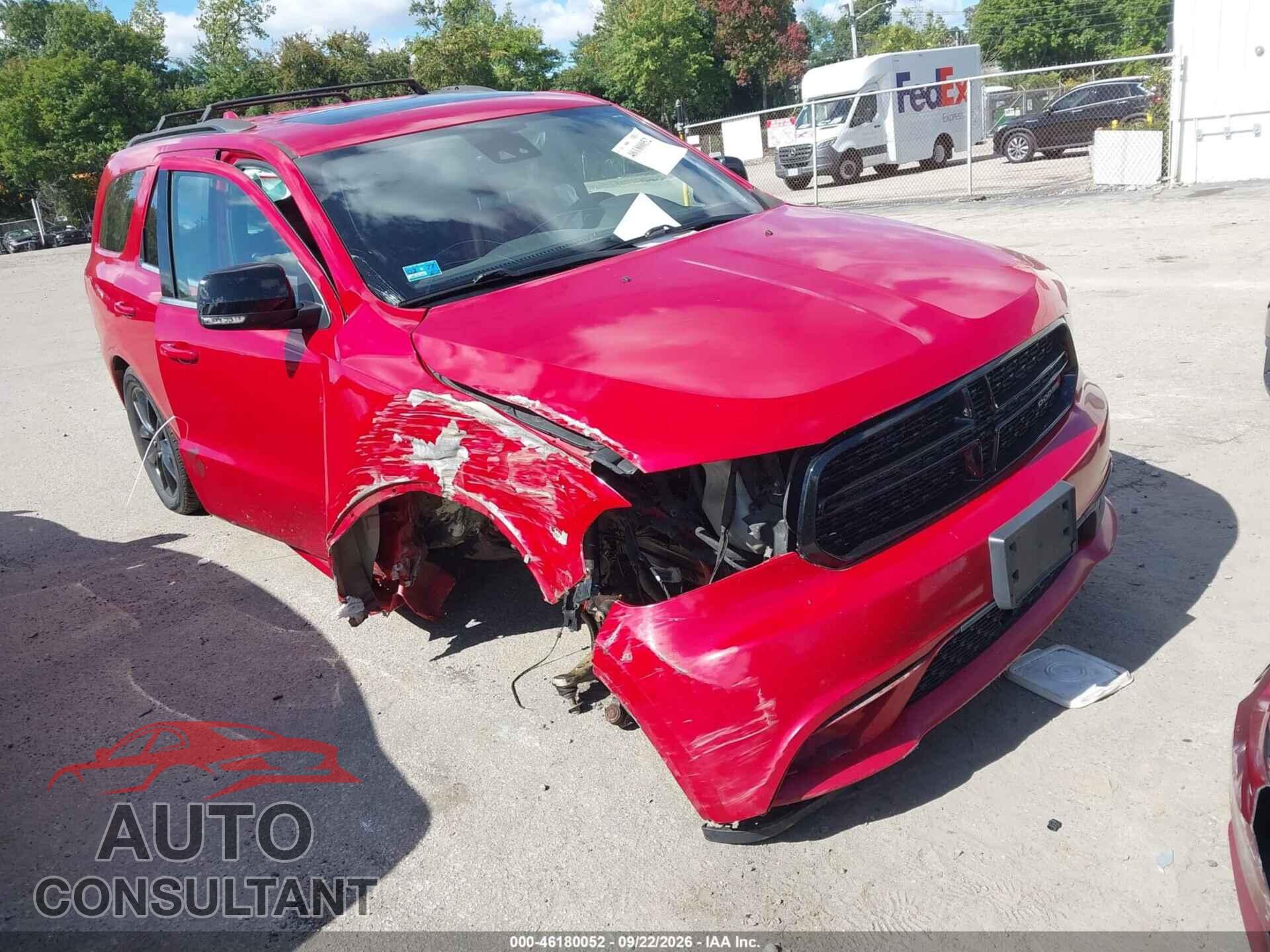 DODGE DURANGO 2017 - 1C4SDJCT2HC945325