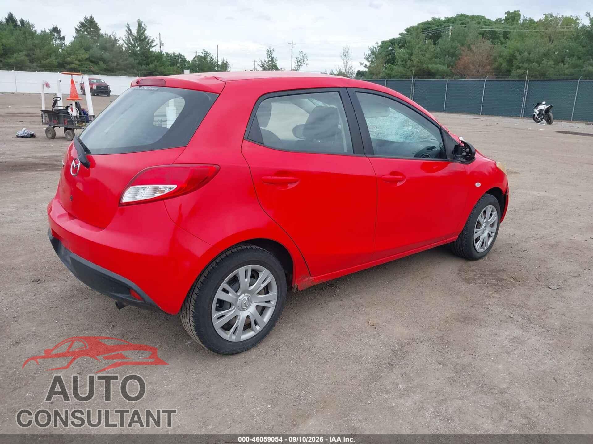 MAZDA MAZDA2 2011 - JM1DE1HY1B0105927