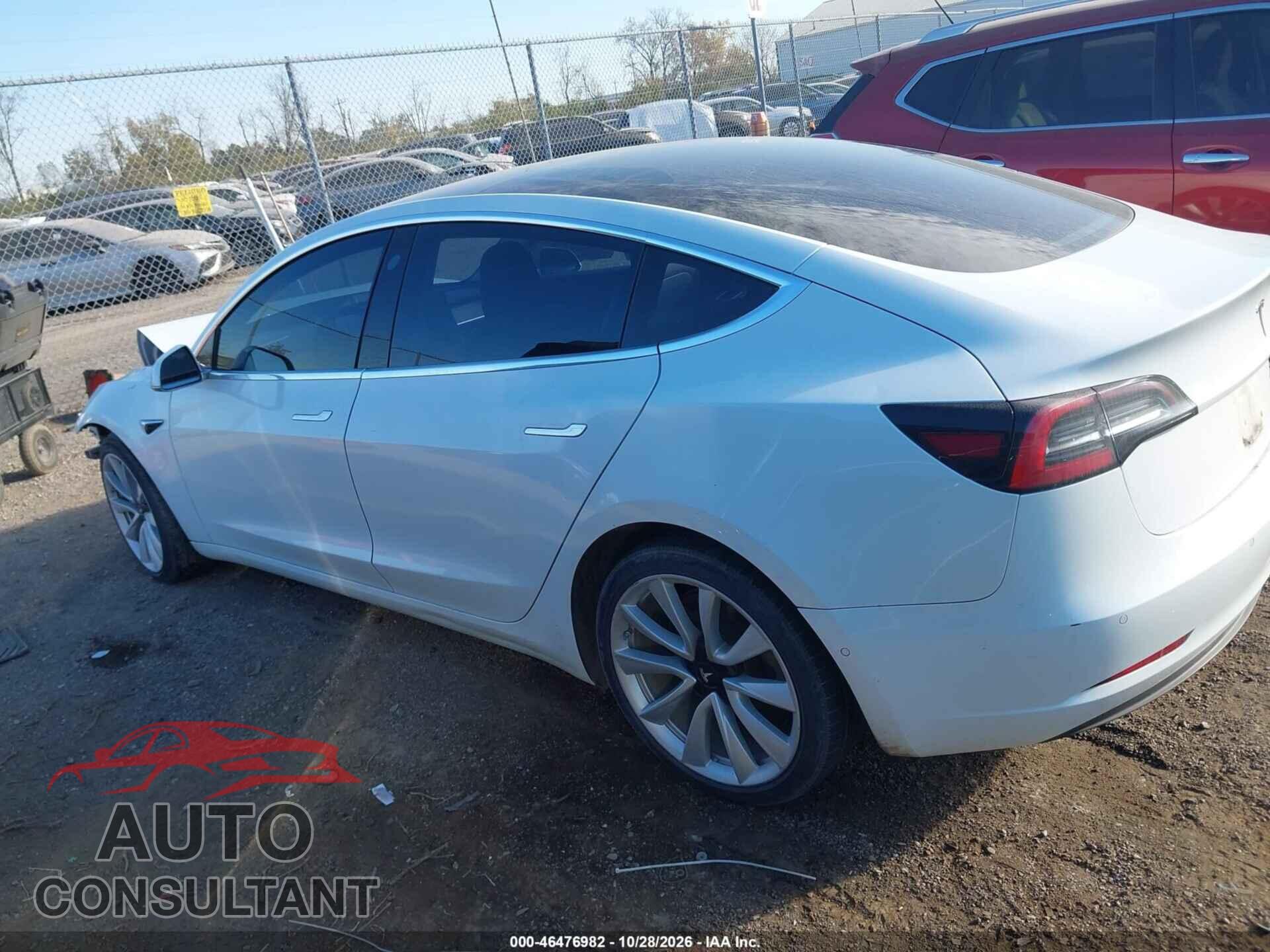 TESLA MODEL 3 2018 - 5YJ3E1EB7JF089051