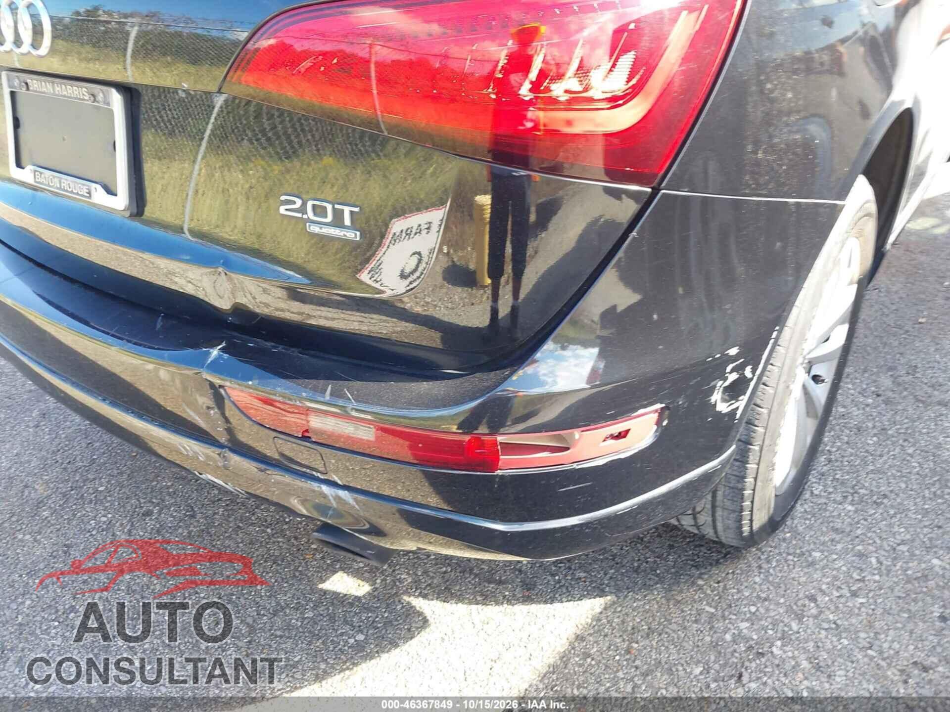 AUDI Q5 2013 - WA1LFAFP3DA095136