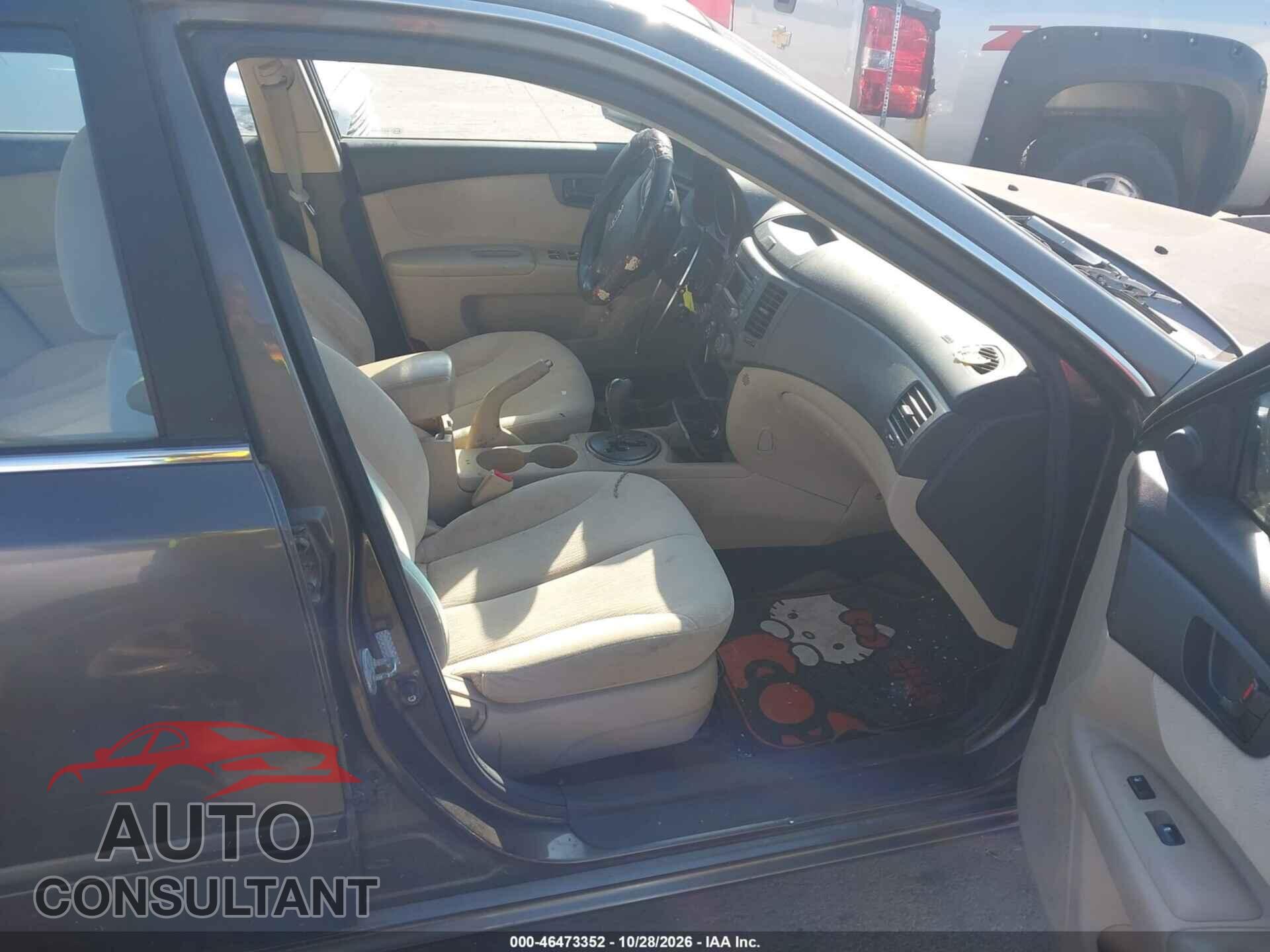 KIA OPTIMA 2009 - KNAGE228X95353485