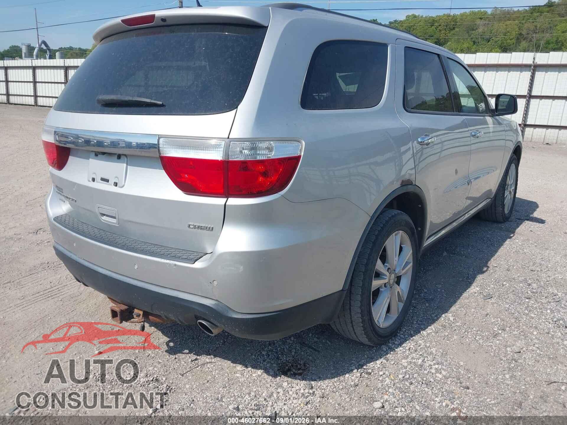 DODGE DURANGO 2011 - 1D4SE4GT7BC689332