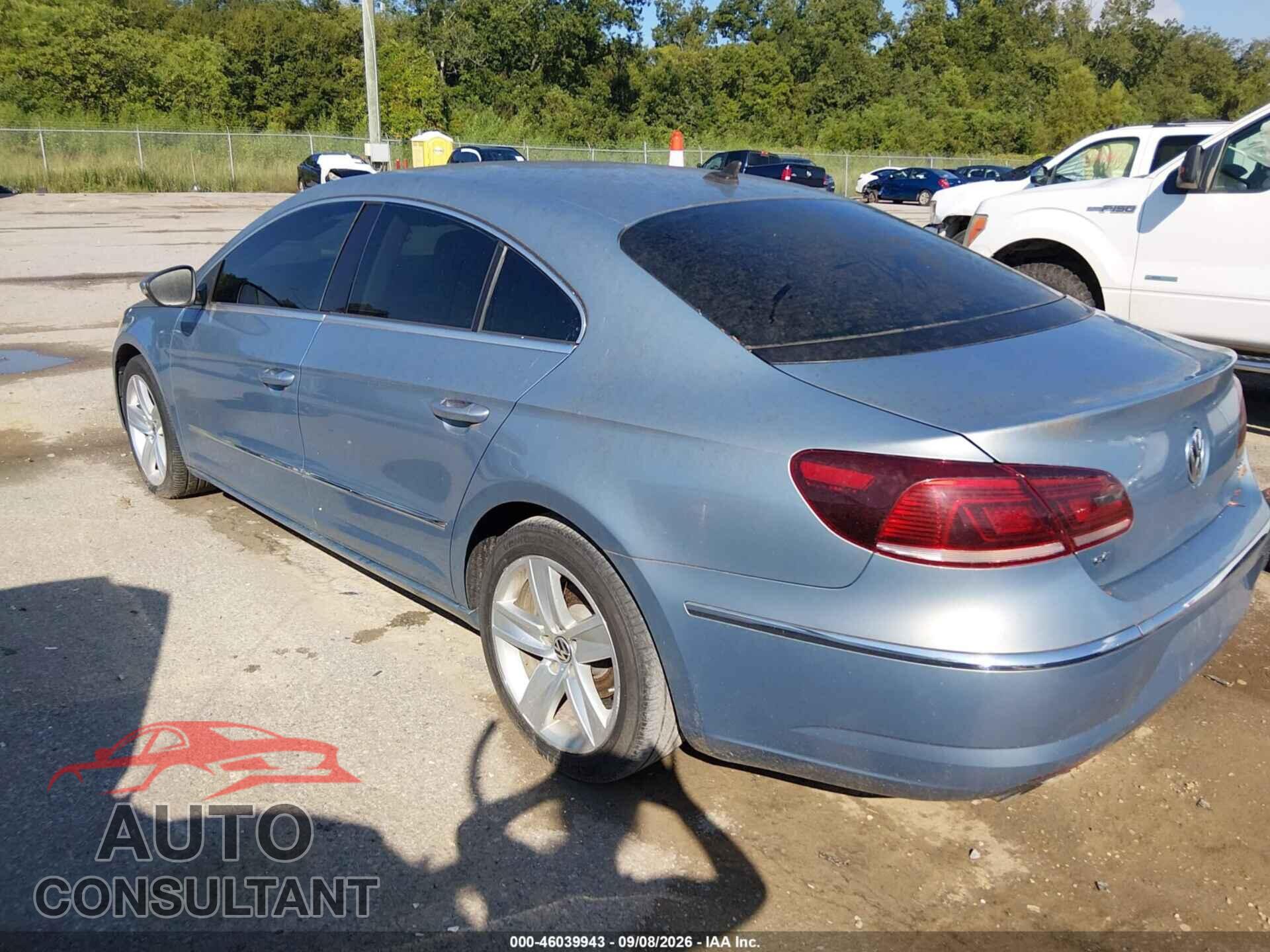 VOLKSWAGEN CC 2013 - WVWBN7AN2DE503230