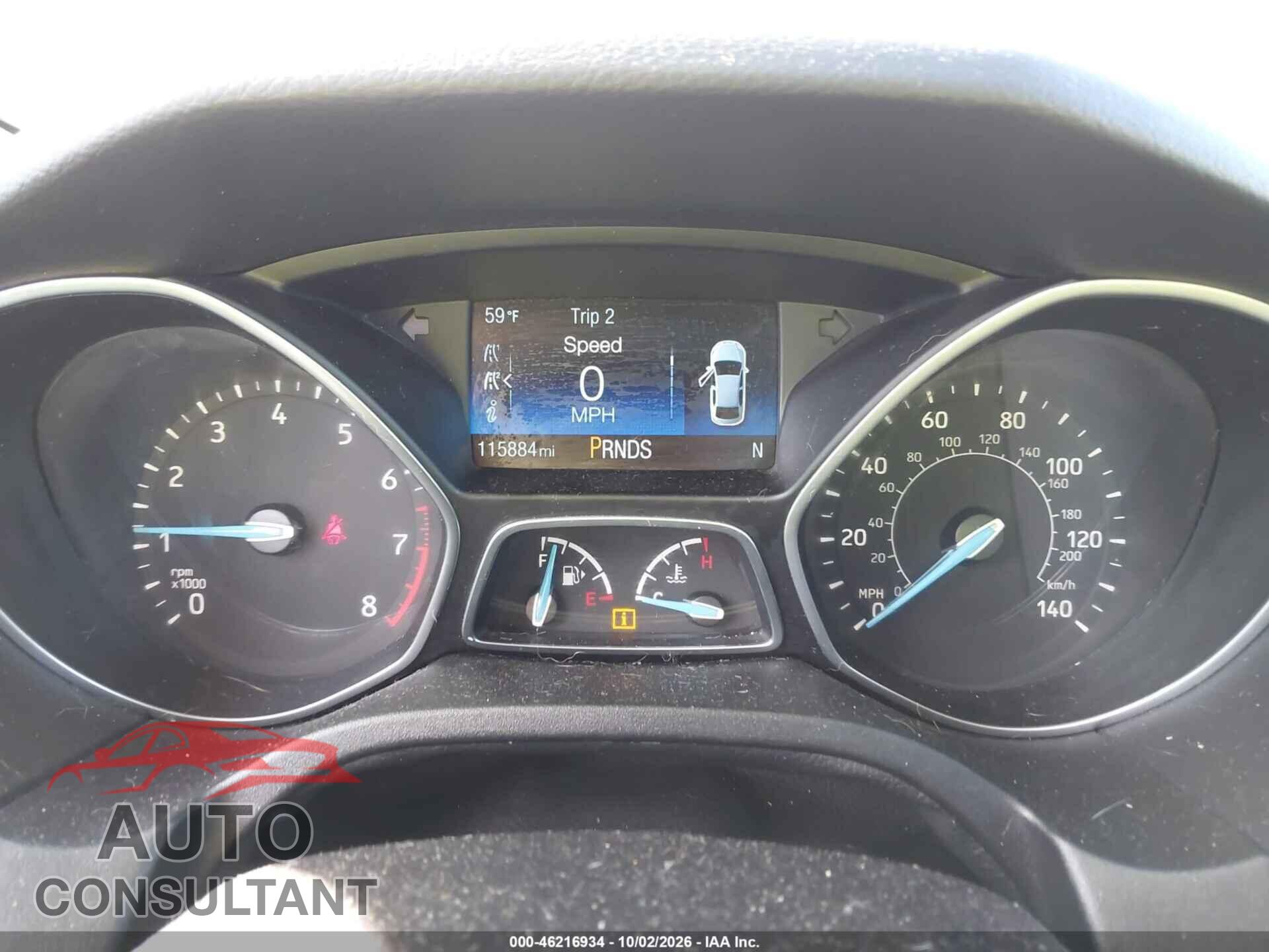 FORD FOCUS 2015 - 1FADP3F20FL305325