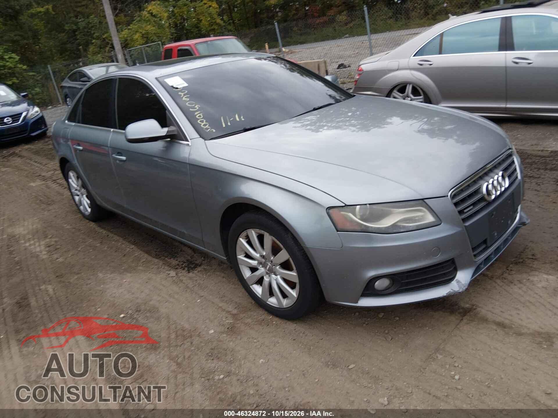 AUDI A4 2010 - WAUFFAFL7AN064327