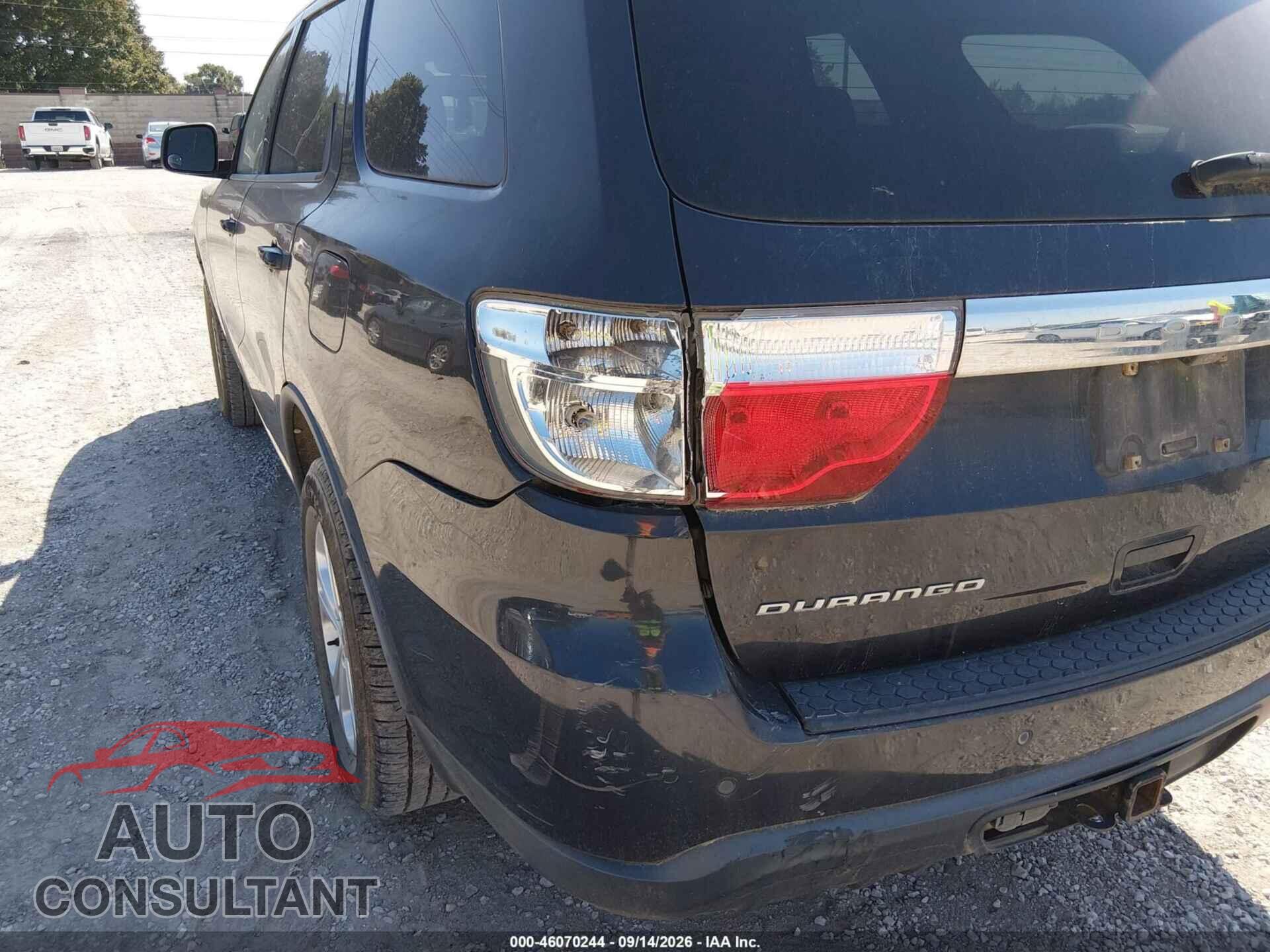 DODGE DURANGO 2013 - 1C4RDHAG4DC678390