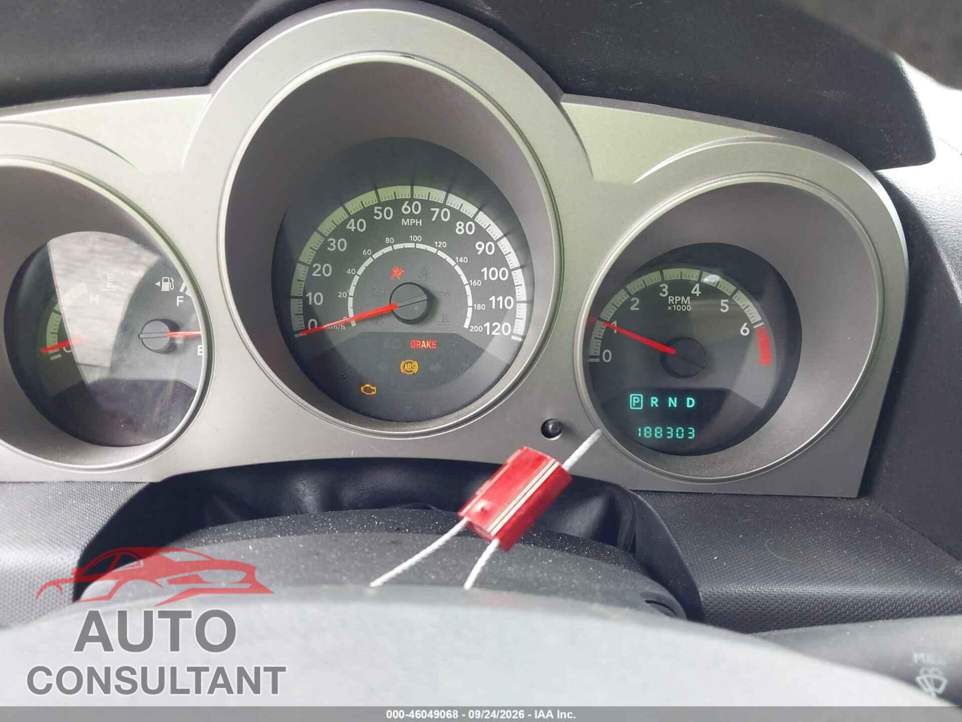DODGE AVENGER 2010 - 1B3CC4FB7AN103734