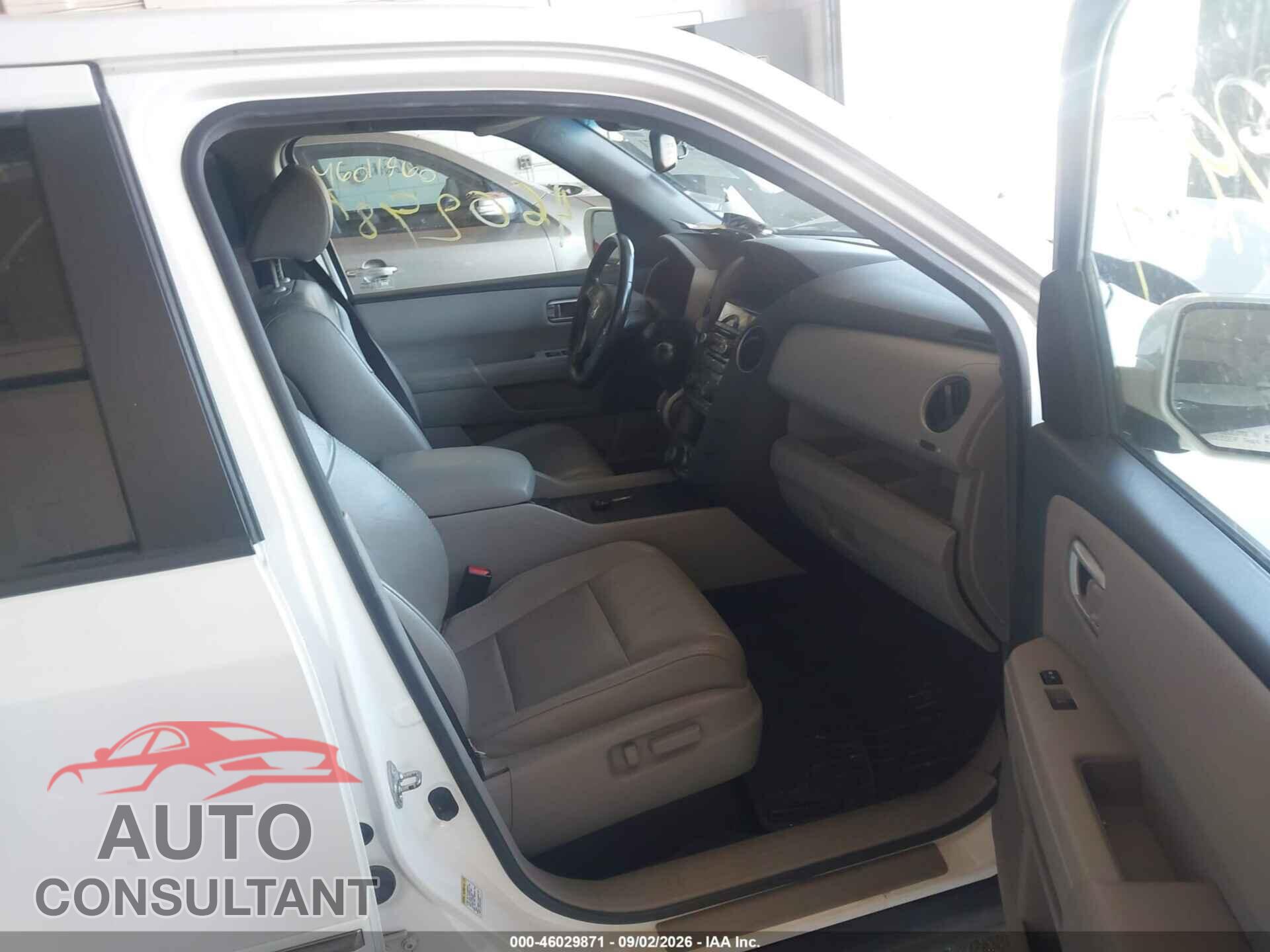 HONDA PILOT 2012 - 5FNYF4H94CB013688