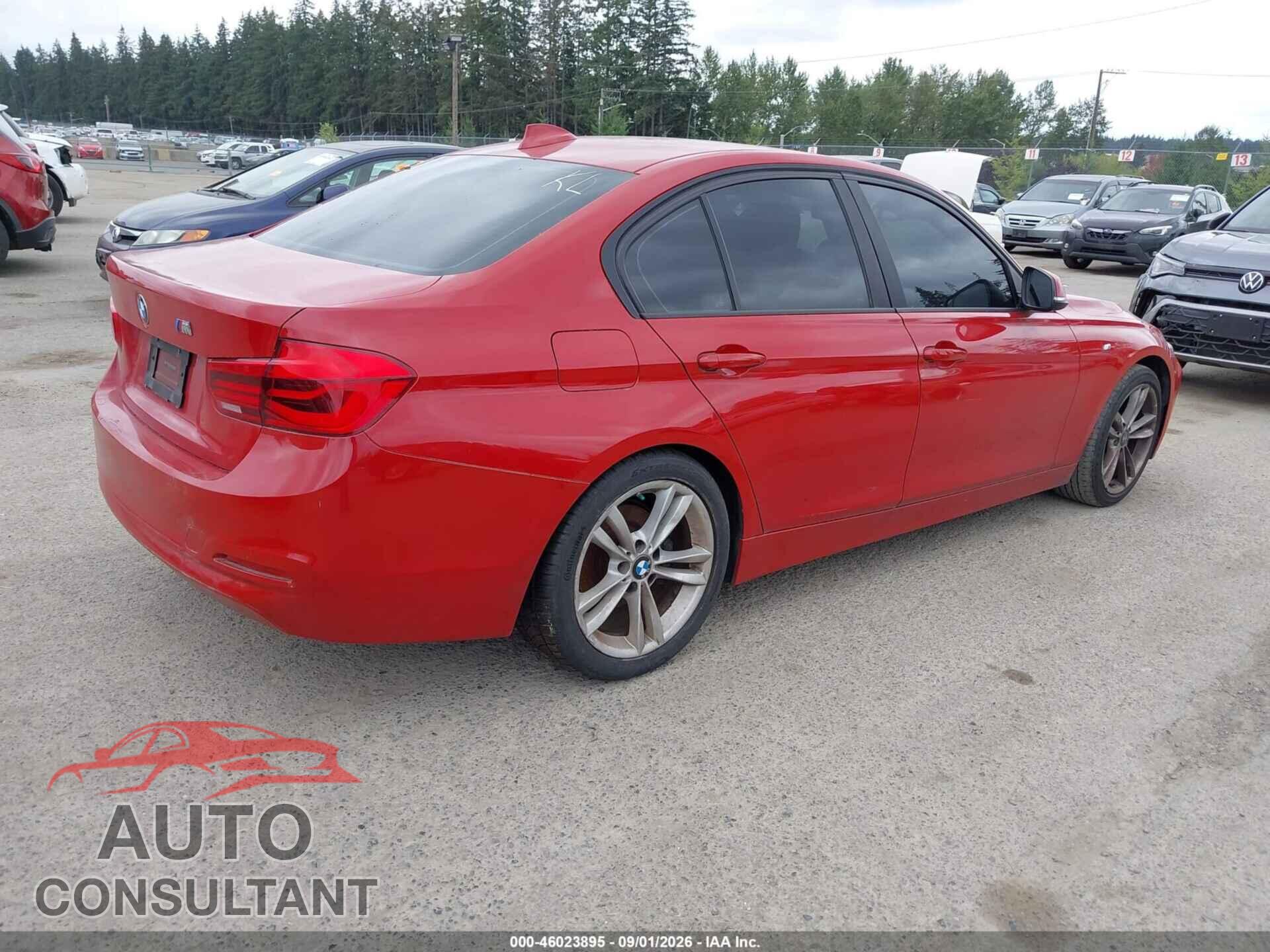 BMW 320I 2016 - WBA8E1G54GNU12377