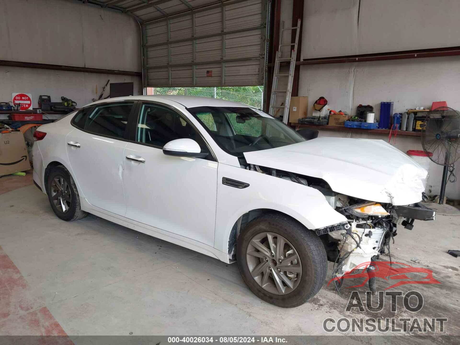 KIA OPTIMA 2019 - 5XXGT4L33KG318621