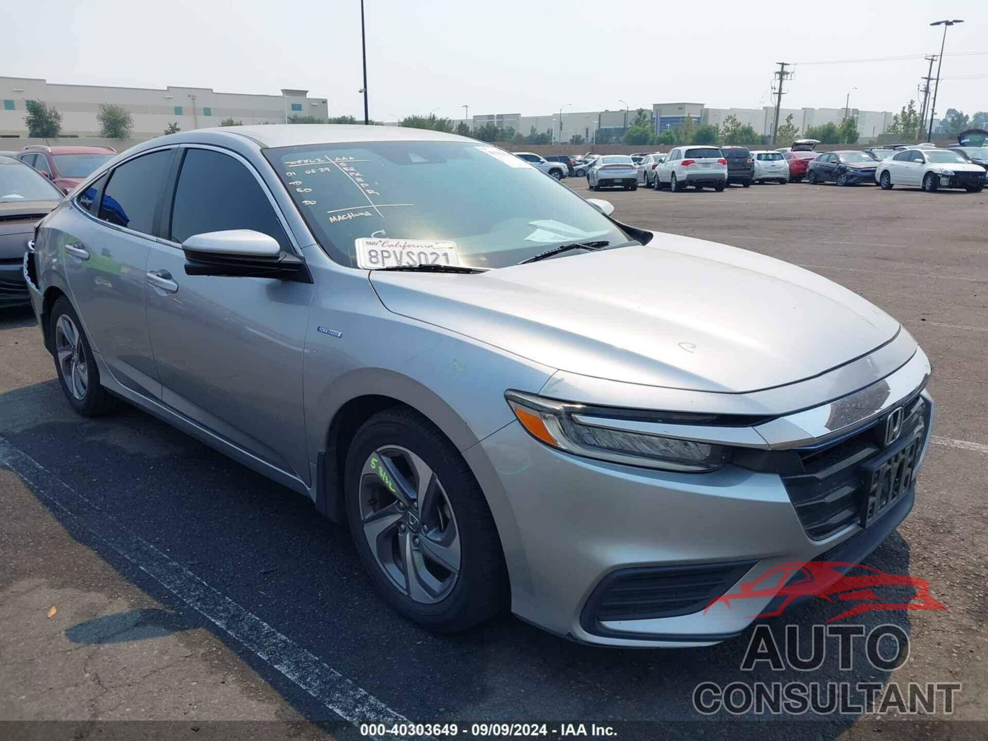 HONDA INSIGHT 2020 - 19XZE4F54LE011730