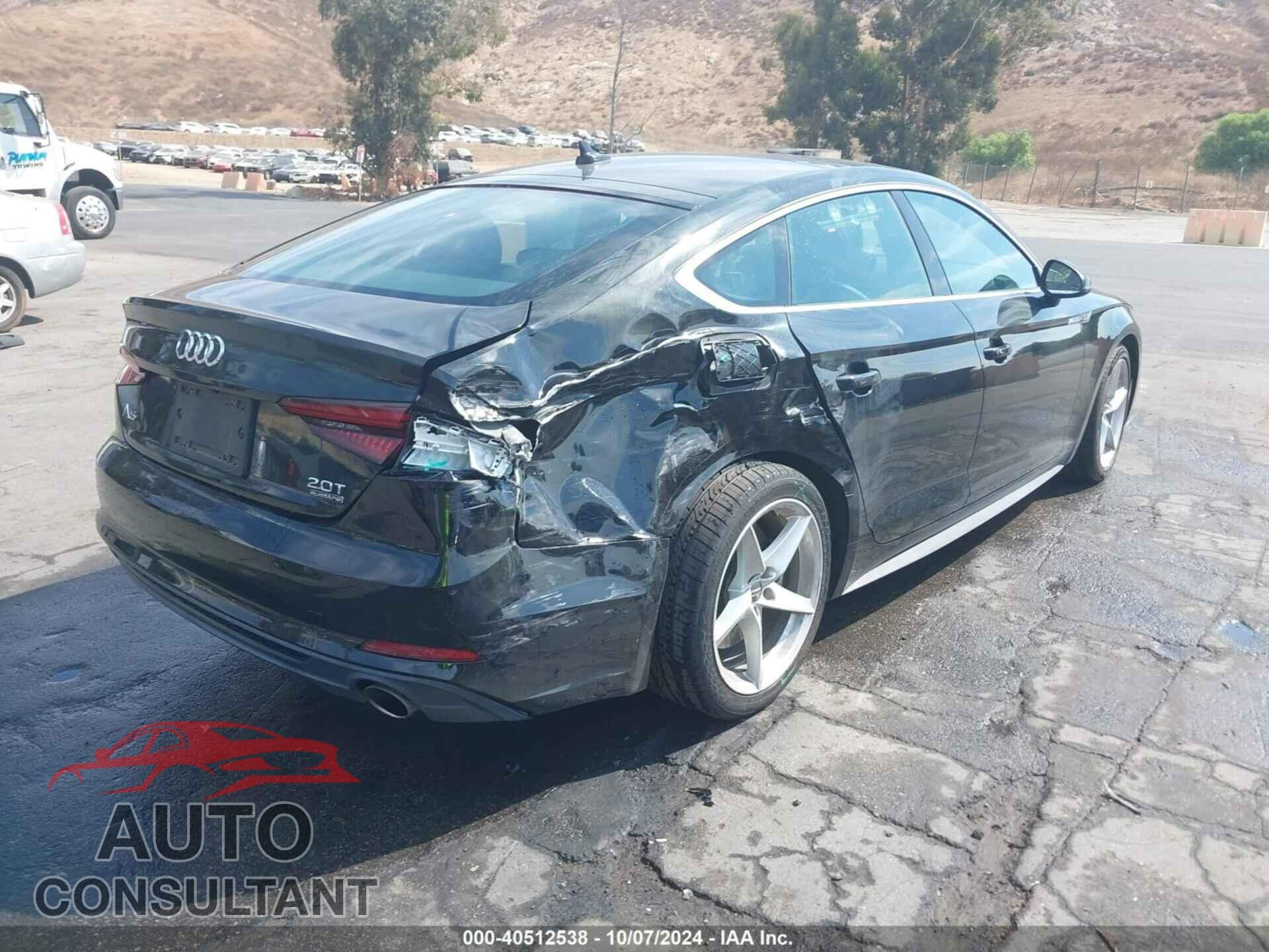 AUDI A5 2018 - WAUDNCF59JA095366