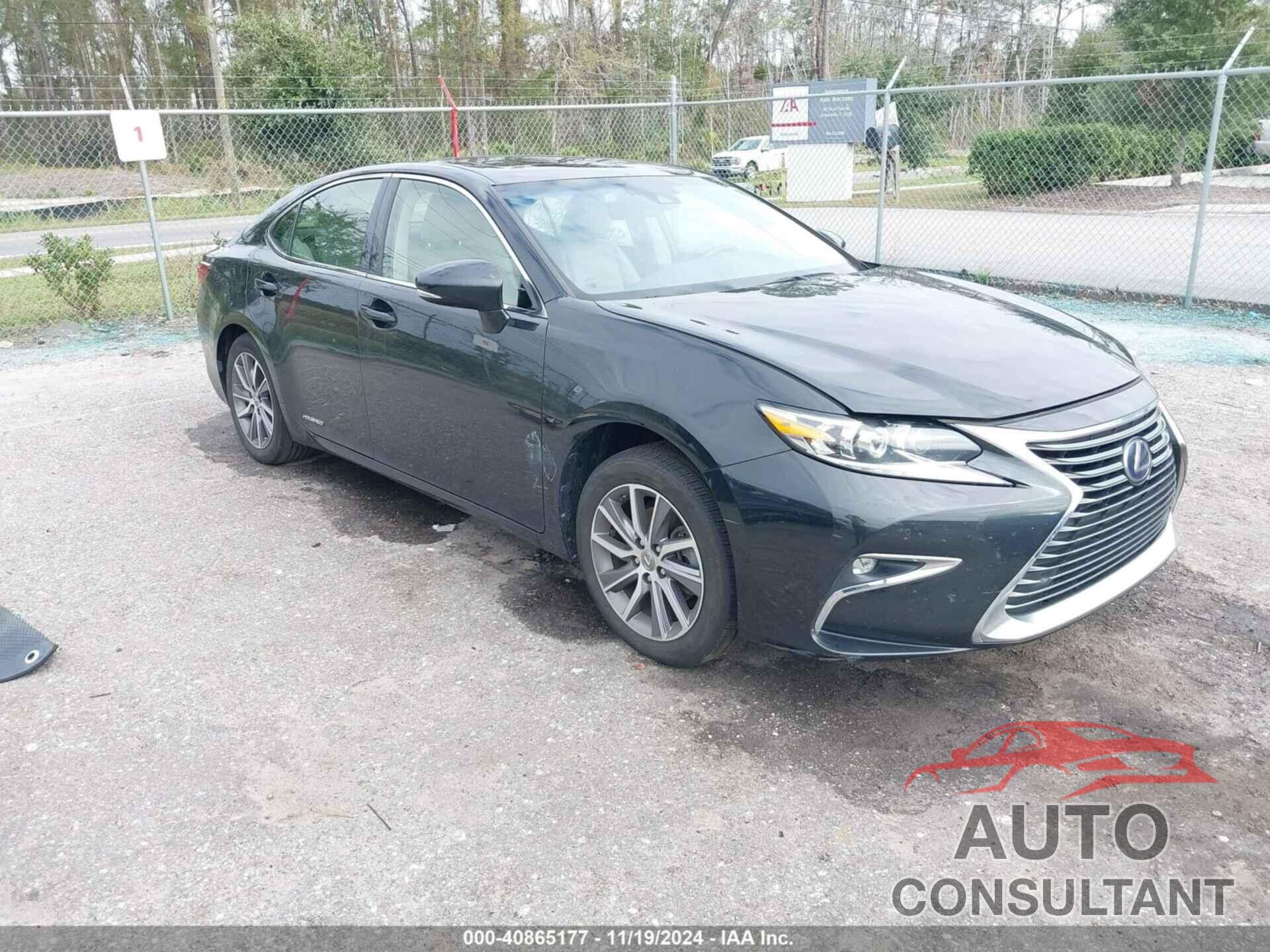 LEXUS ES 300H 2017 - JTHBW1GG6H2150001