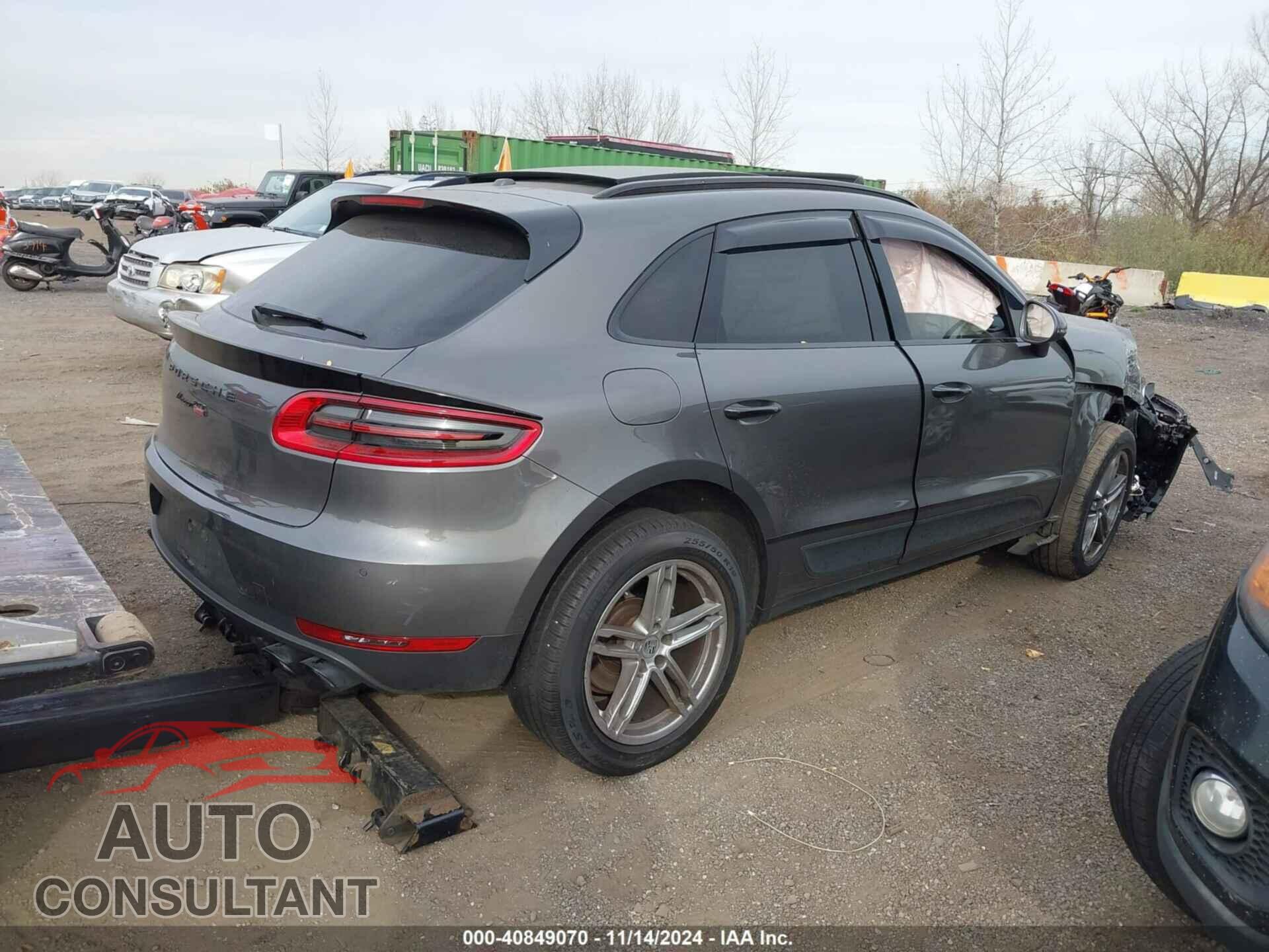 PORSCHE MACAN 2017 - WP1AA2A59HLB09217