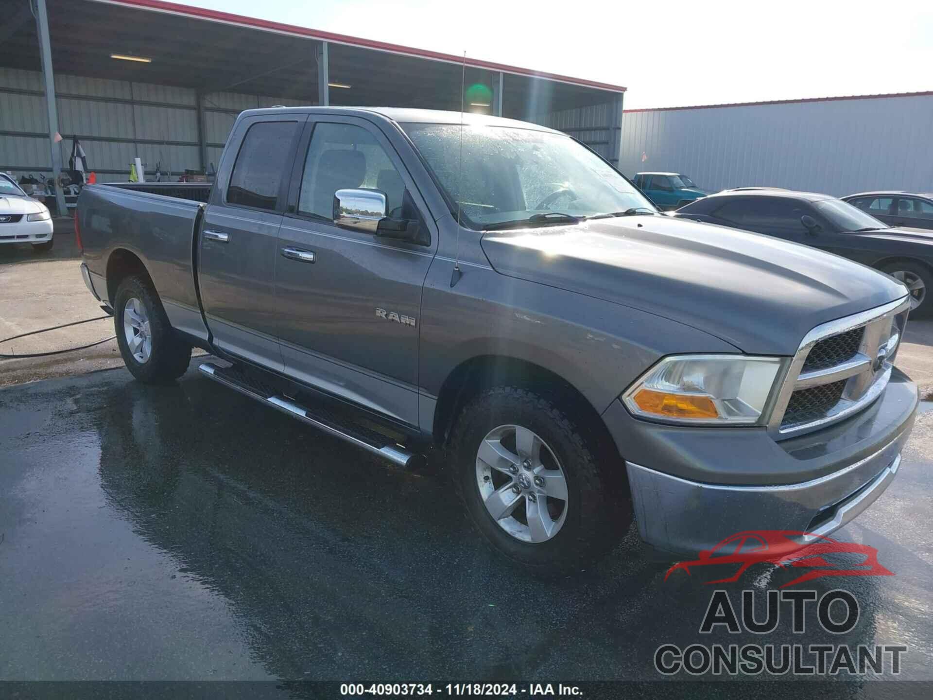 DODGE RAM 1500 2009 - 1D3HB18P69S815218