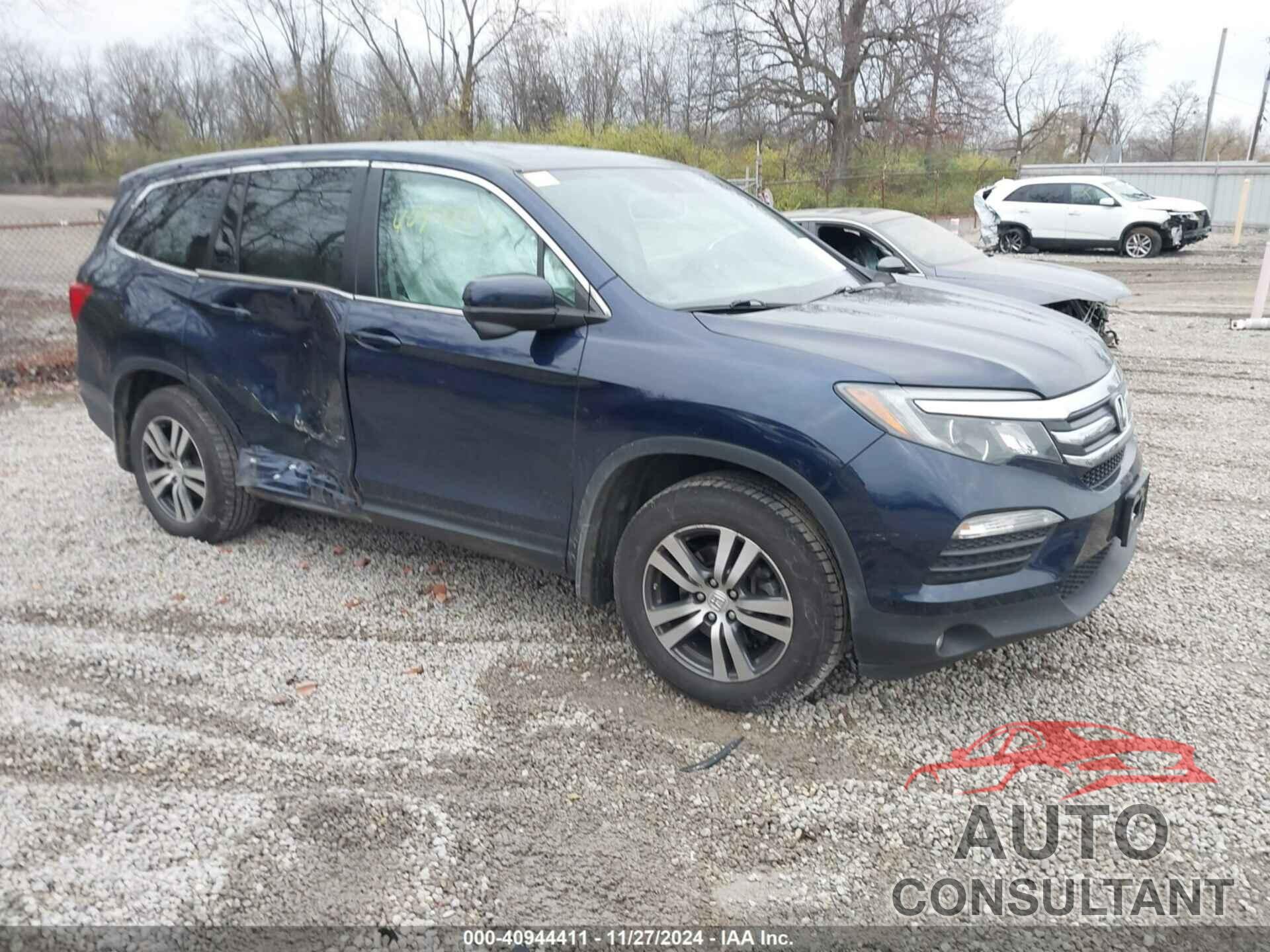 HONDA PILOT 2017 - 5FNYF6H59HB023097