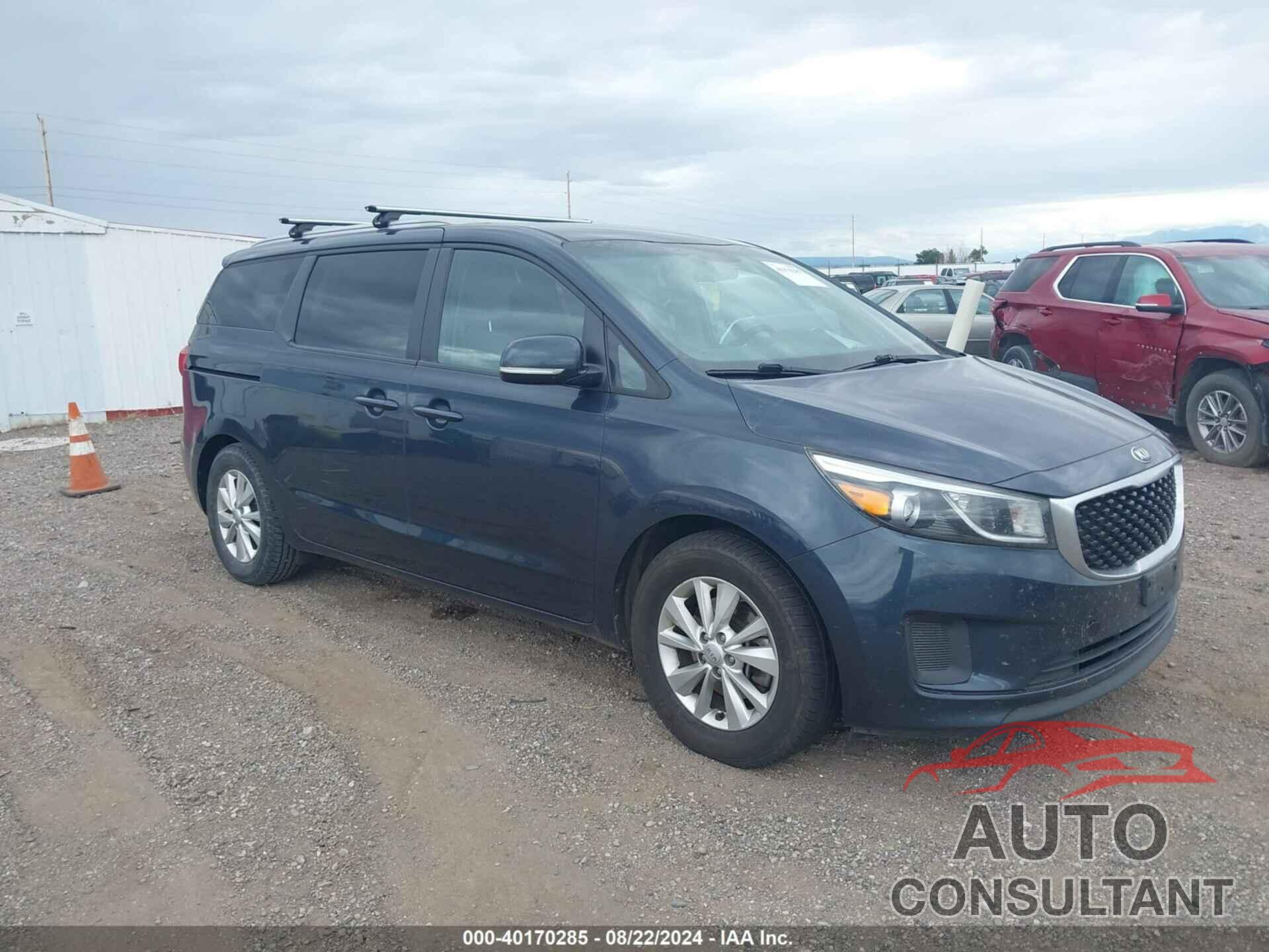 KIA SEDONA 2016 - KNDMB5C11G6119485