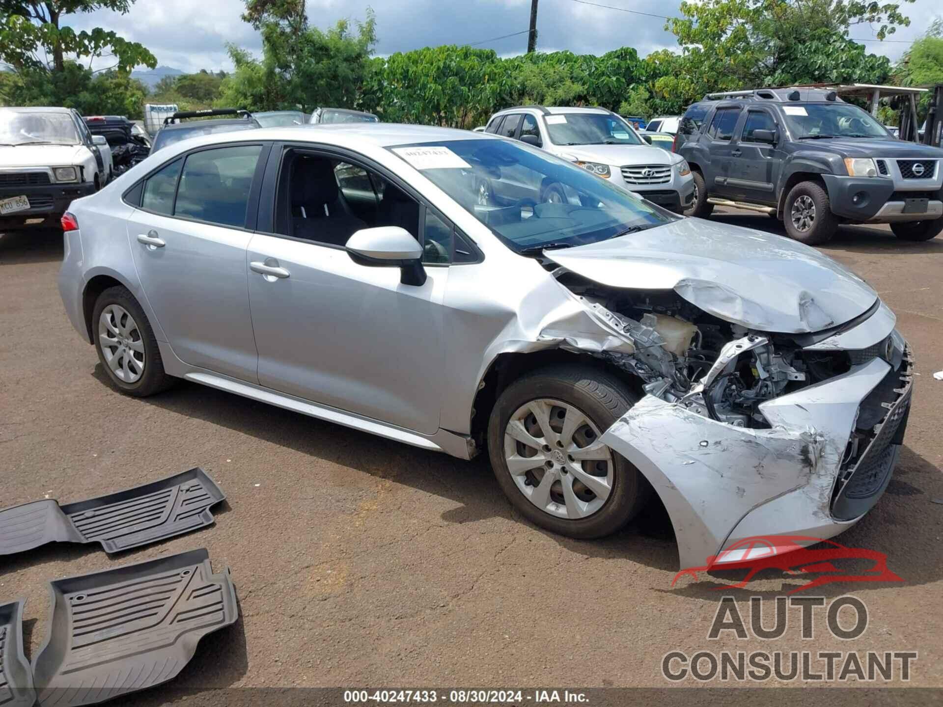 TOYOTA COROLLA 2021 - JTDEPMAE9MJ161045