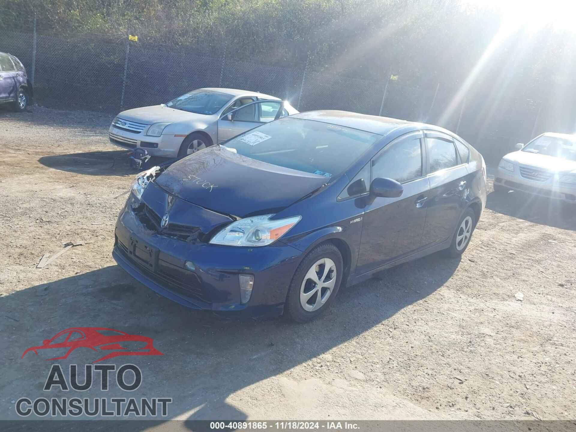TOYOTA PRIUS 2014 - JTDKN3DU4E1788694