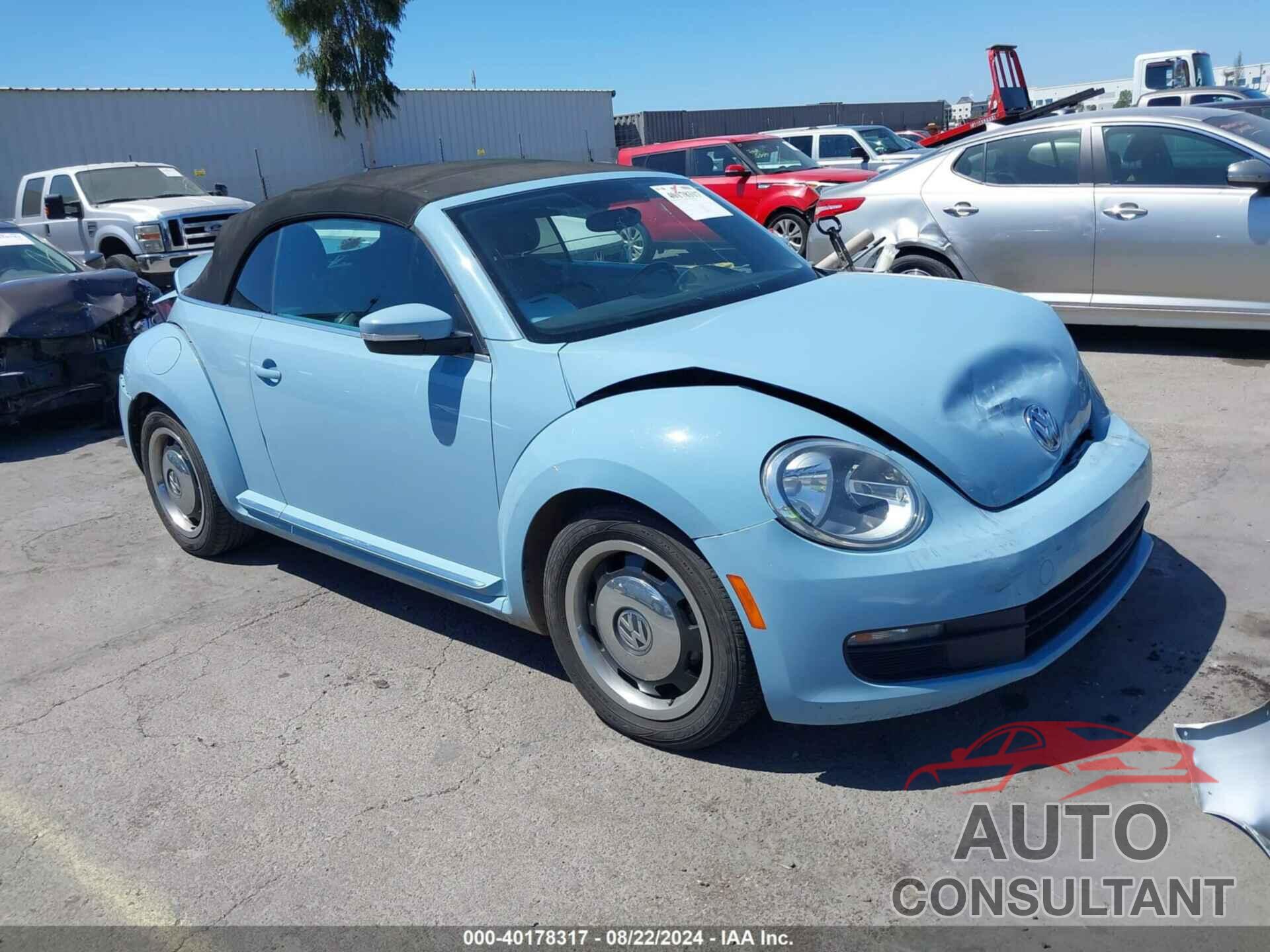 VOLKSWAGEN BEETLE 2014 - 3VW517AT7EM821974