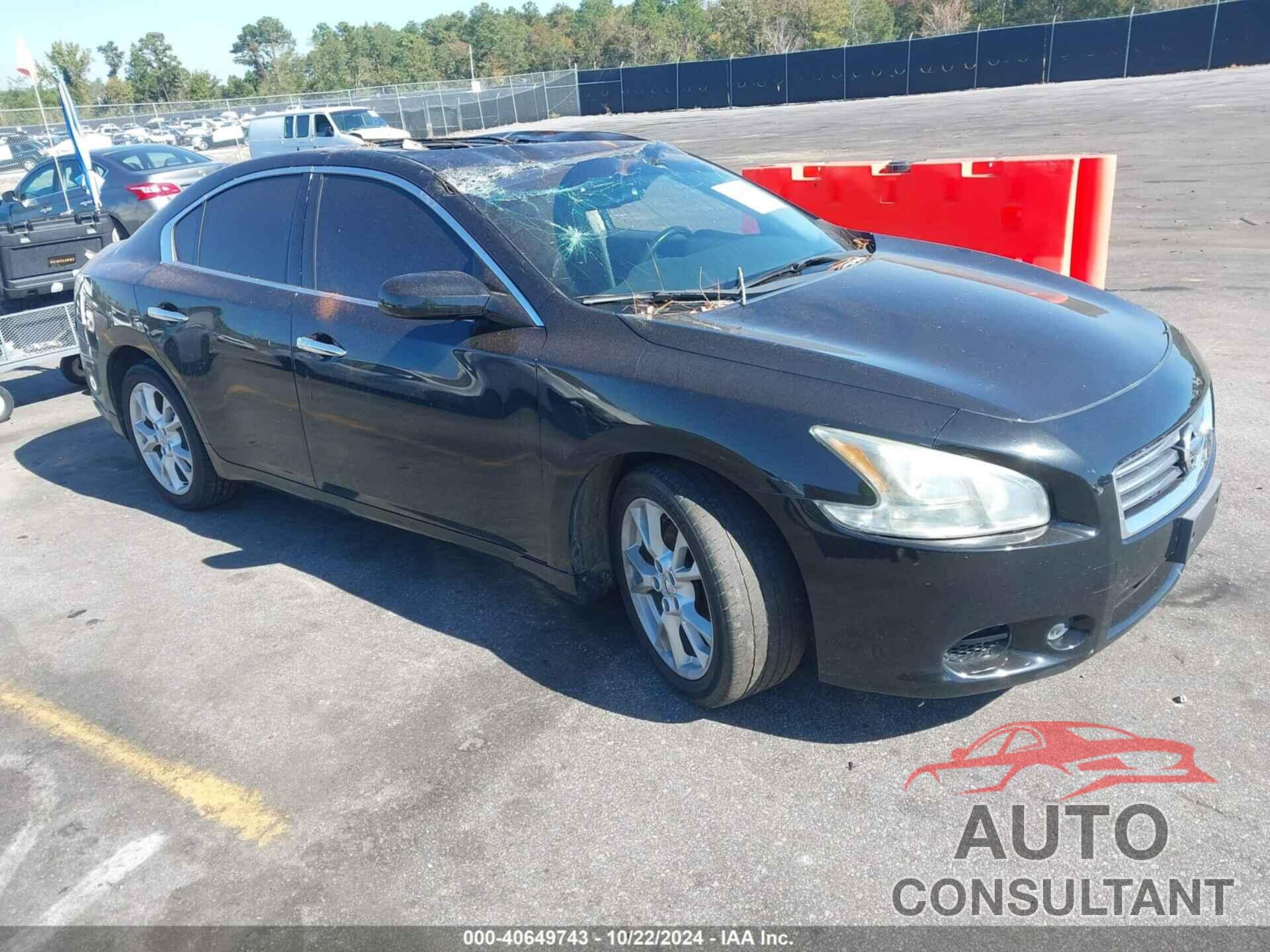 NISSAN MAXIMA 2013 - 1N4AA5AP3DC823803