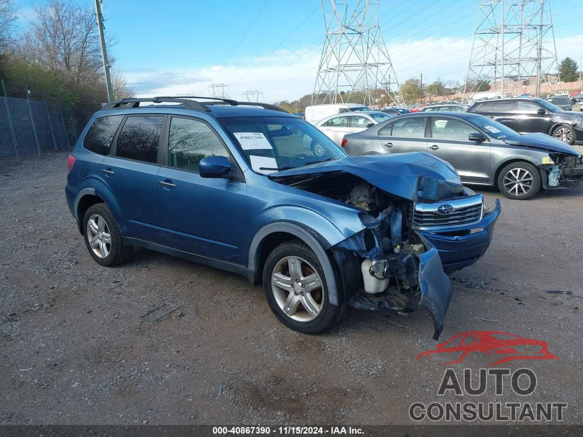 SUBARU FORESTER 2009 - JF2SH64609H754213