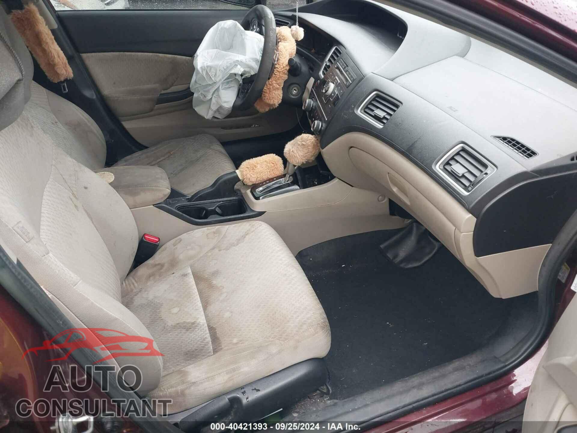 HONDA CIVIC 2014 - 19XFB2F57EE208751
