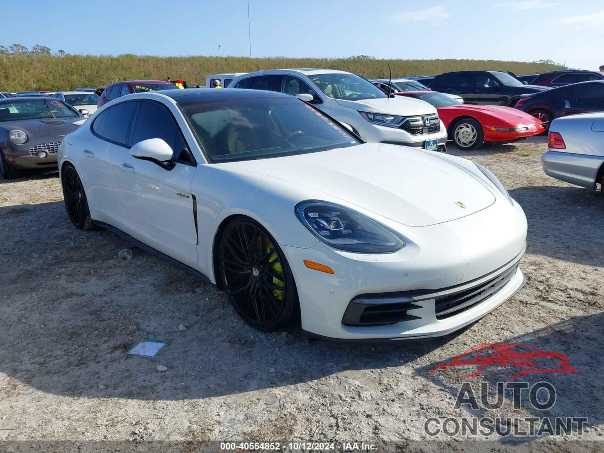 PORSCHE PANAMERA E-HYBRID 2018 - WP0AE2A71JL177038